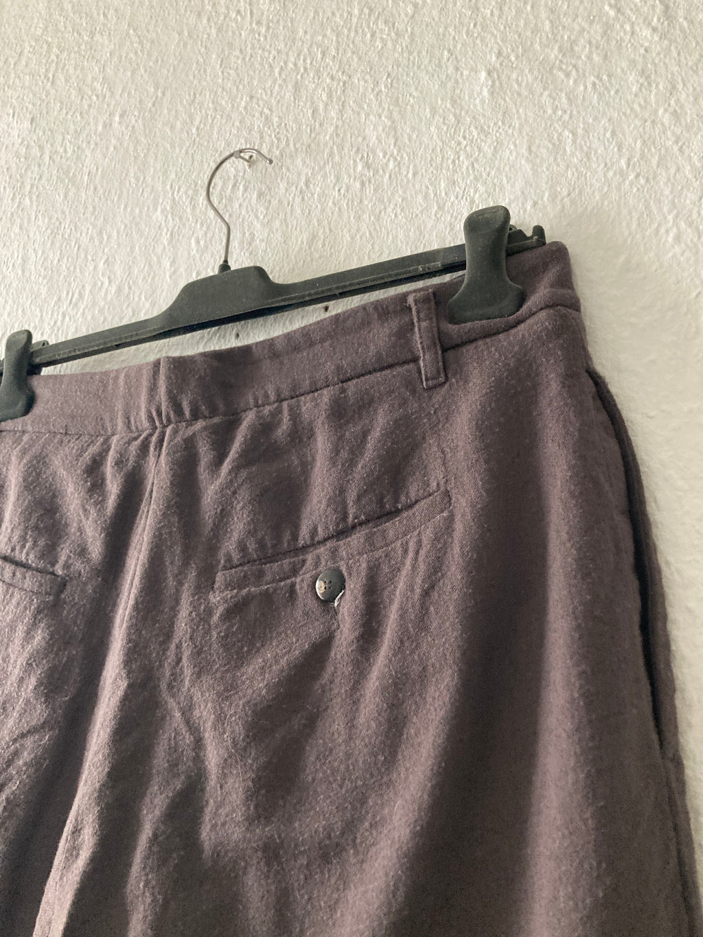 F/W 10 "GLEAM" Cropped Pleated Runway Wool Pants