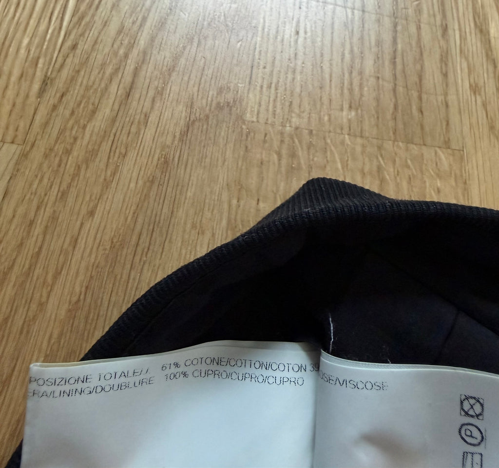 S/S 18 "DIRT" Sample Cotton & Viscose Runway Viscontis Rick Owens IT48/M