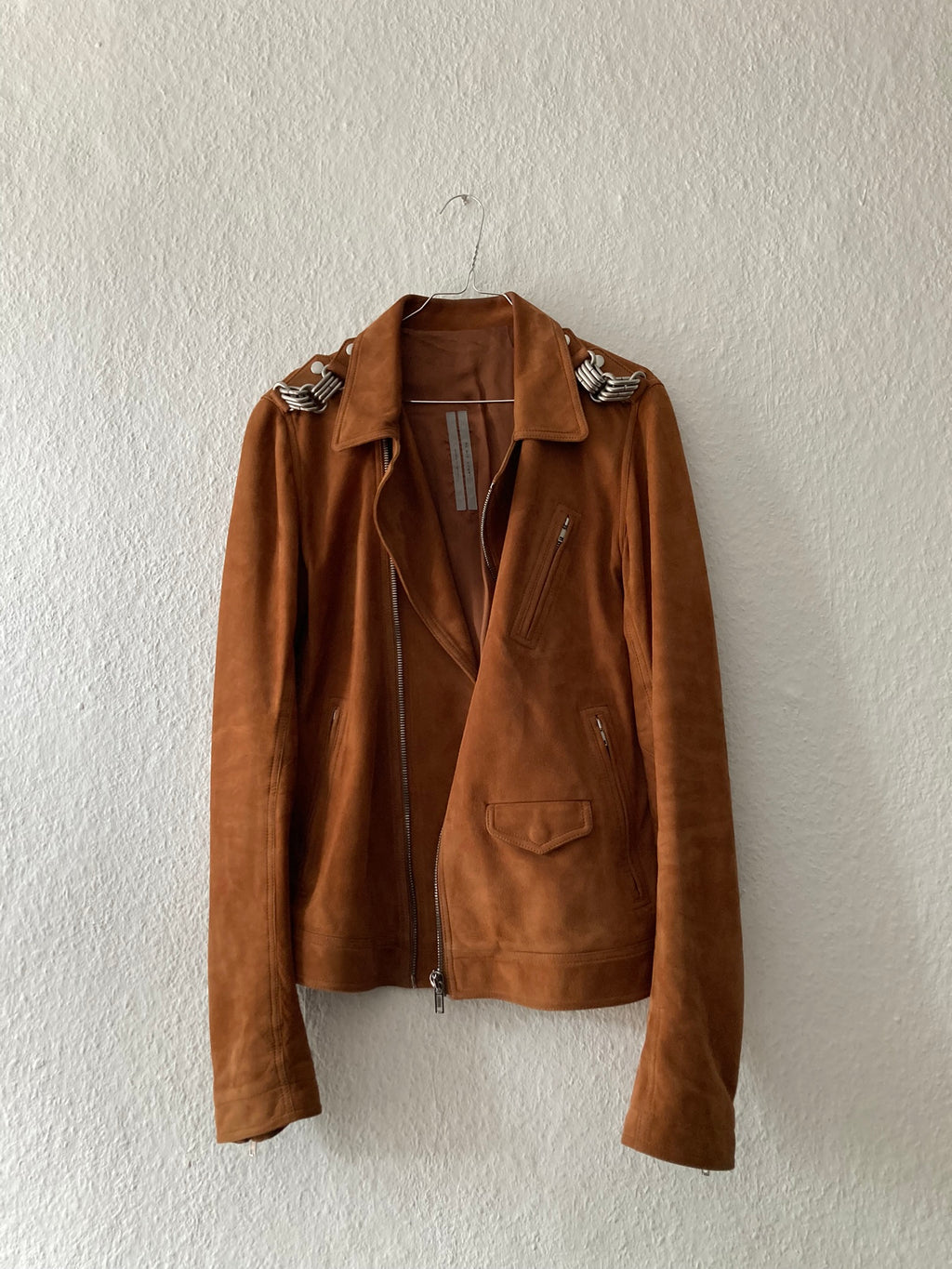 F/W 19 "LARRY" Chain Suede Leather Rotterdam Jacket