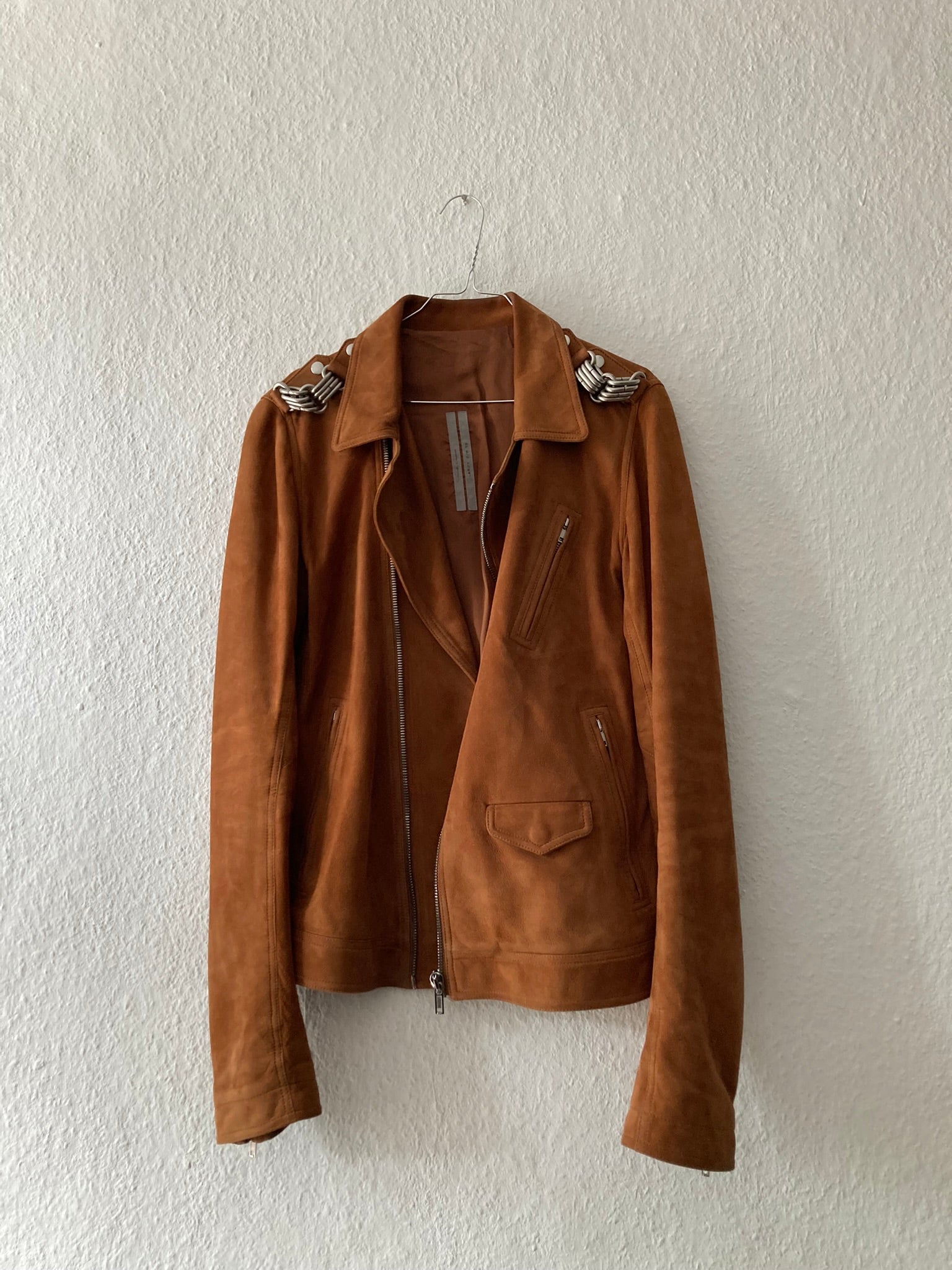 F/W 19 "LARRY" Chain Suede Leather Rotterdam Jacket