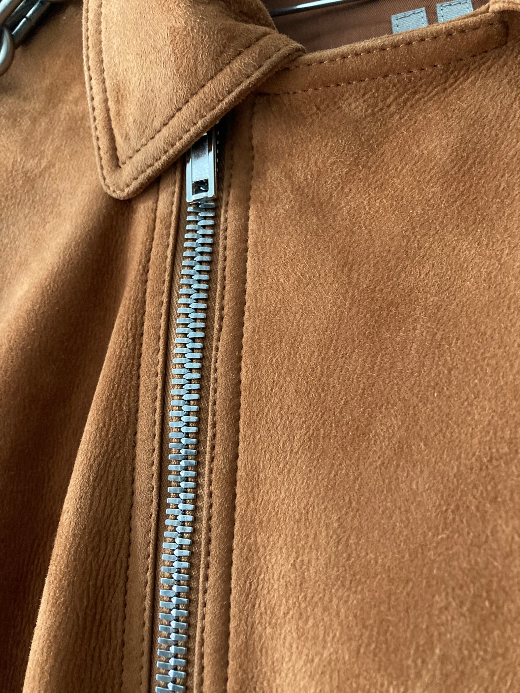 F/W 19 "LARRY" Chain Suede Leather Rotterdam Jacket