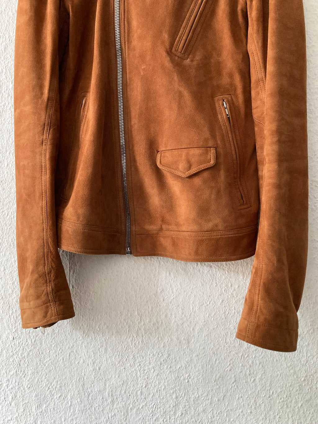 F/W 19 "LARRY" Chain Suede Leather Rotterdam Jacket