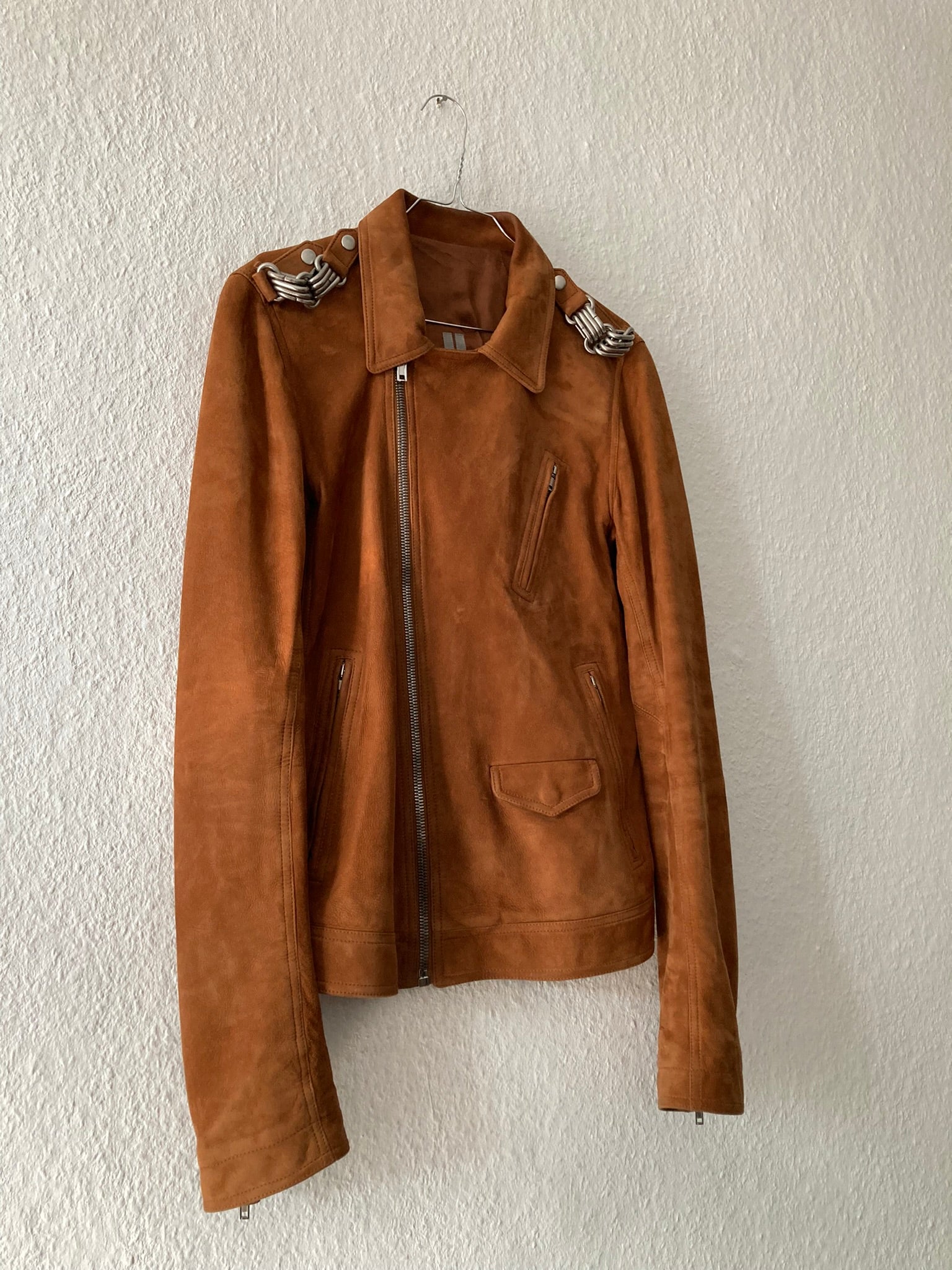 F/W 19 "LARRY" Chain Suede Leather Rotterdam Jacket