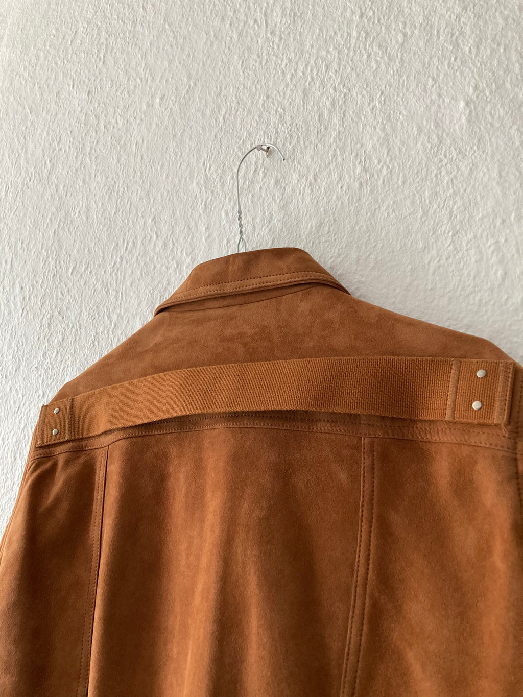 F/W 19 "LARRY" Chain Suede Leather Rotterdam Jacket