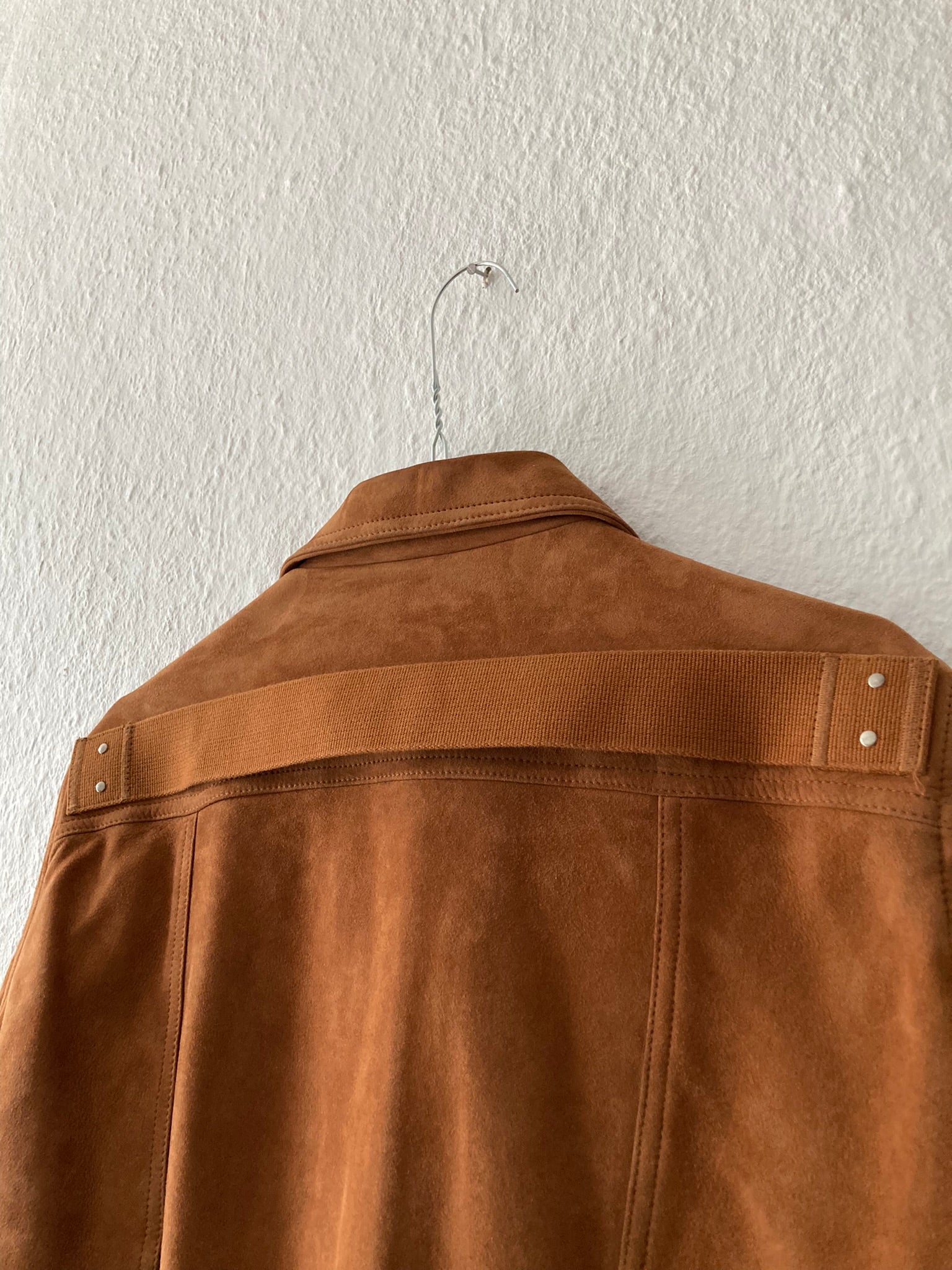 F/W 19 "LARRY" Chain Suede Leather Rotterdam Jacket