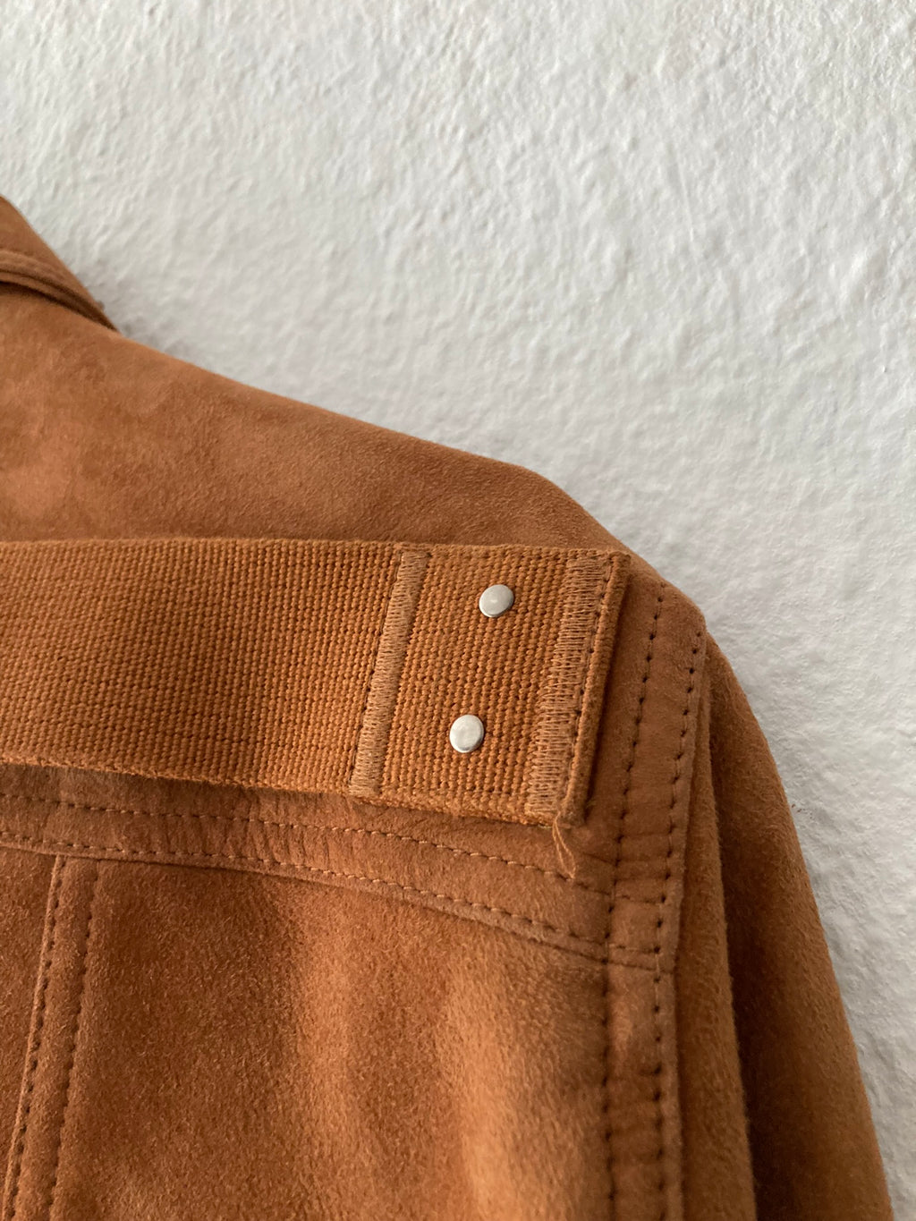 F/W 19 "LARRY" Chain Suede Leather Rotterdam Jacket