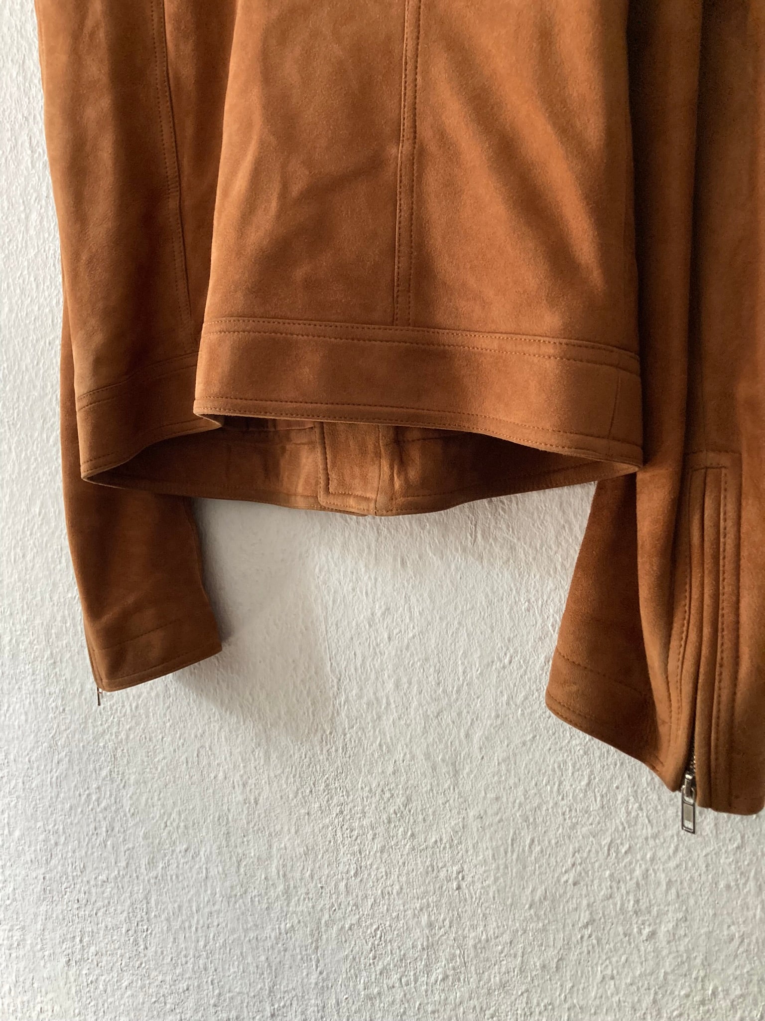 F/W 19 "LARRY" Chain Suede Leather Rotterdam Jacket