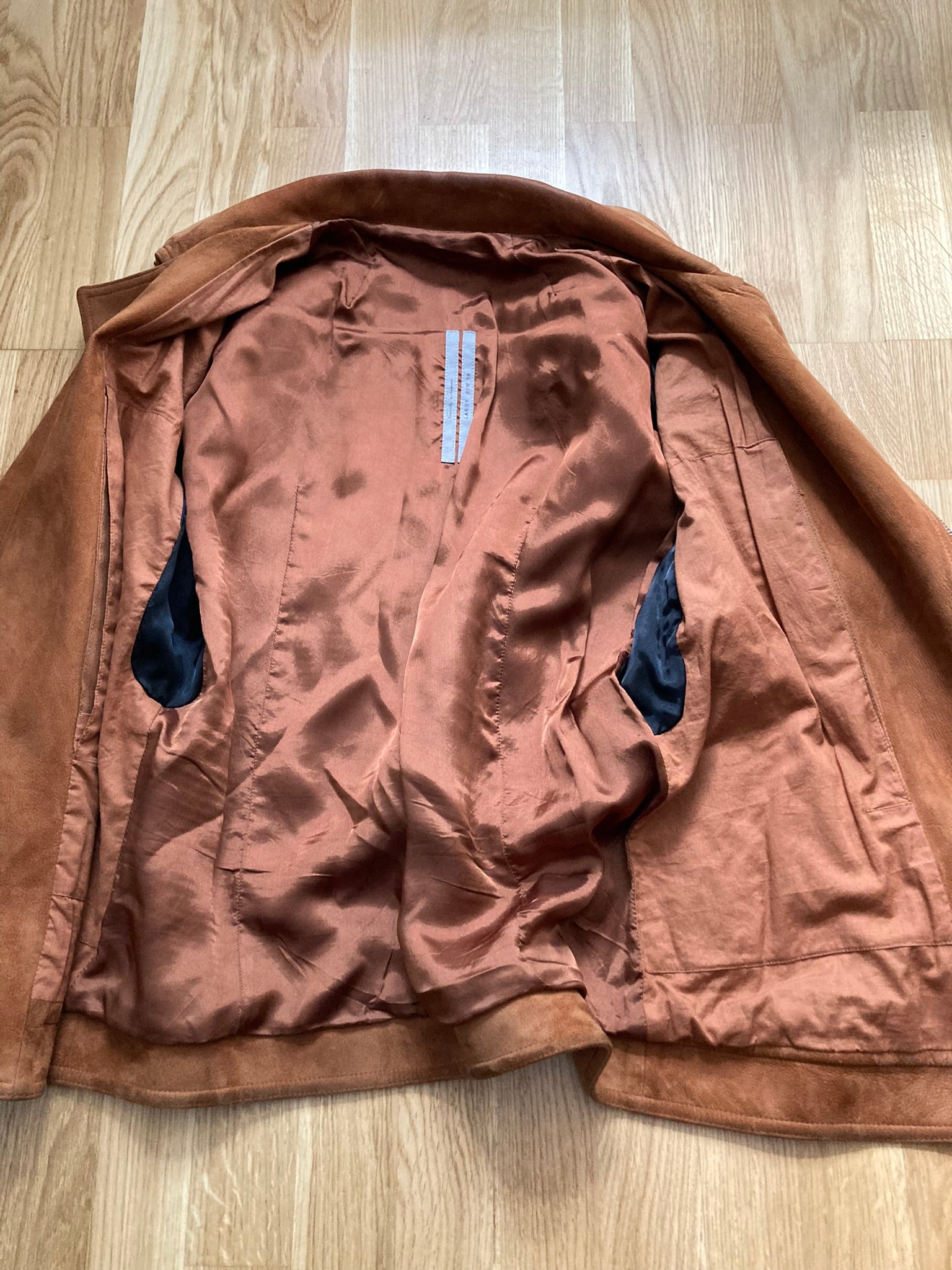 F/W 19 "LARRY" Chain Suede Leather Rotterdam Jacket