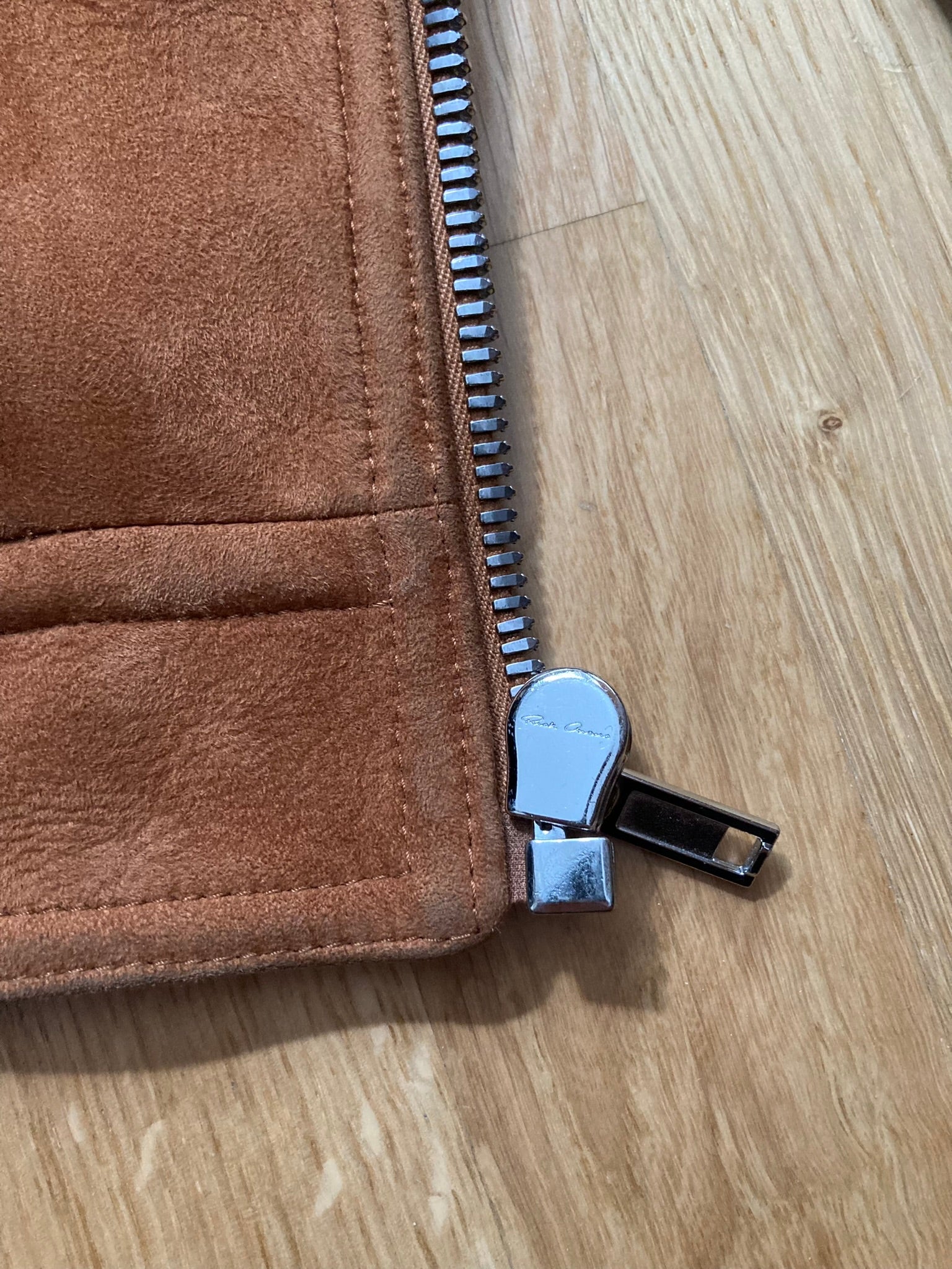 F/W 19 "LARRY" Chain Suede Leather Rotterdam Jacket