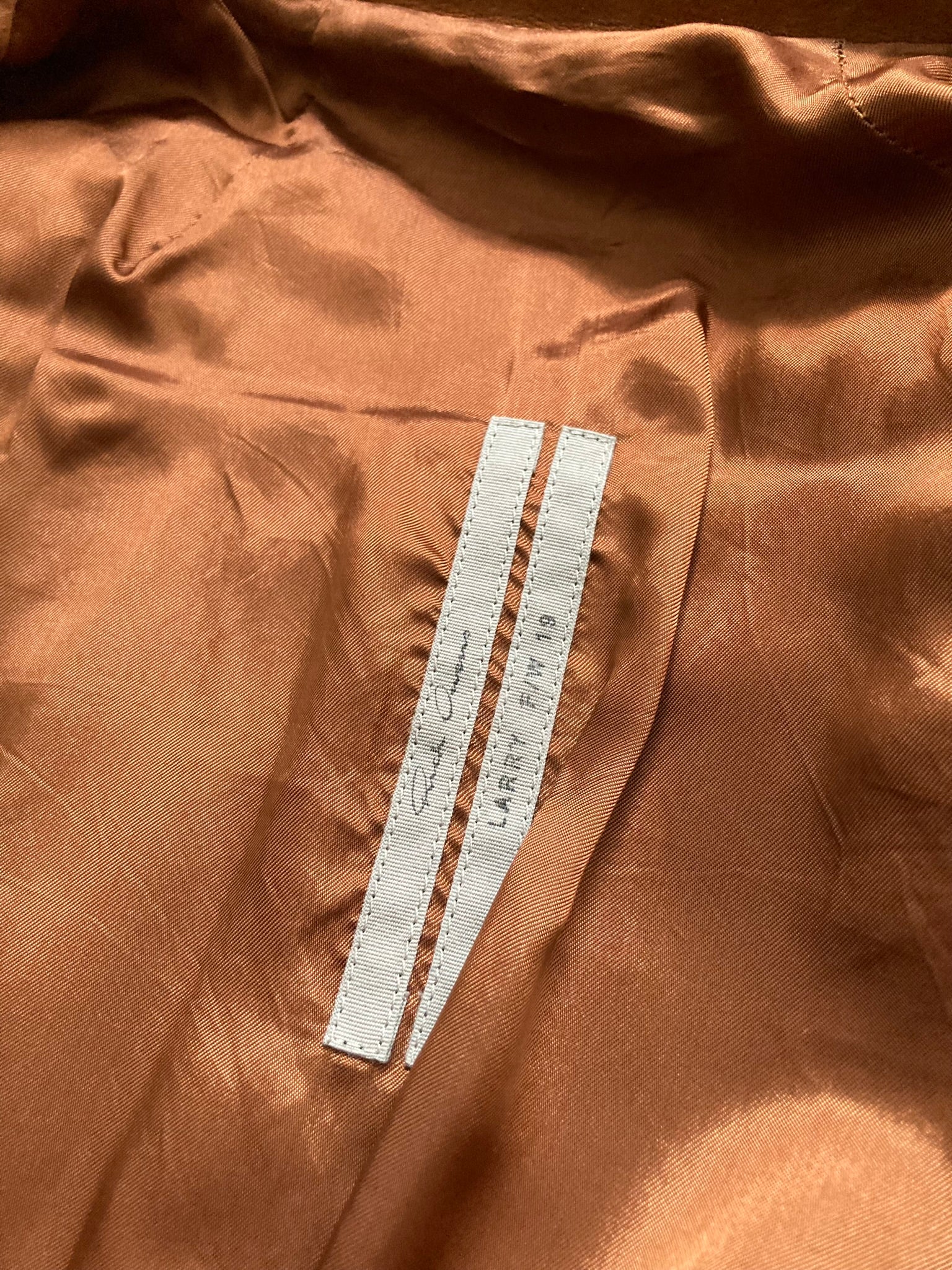 F/W 19 "LARRY" Chain Suede Leather Rotterdam Jacket