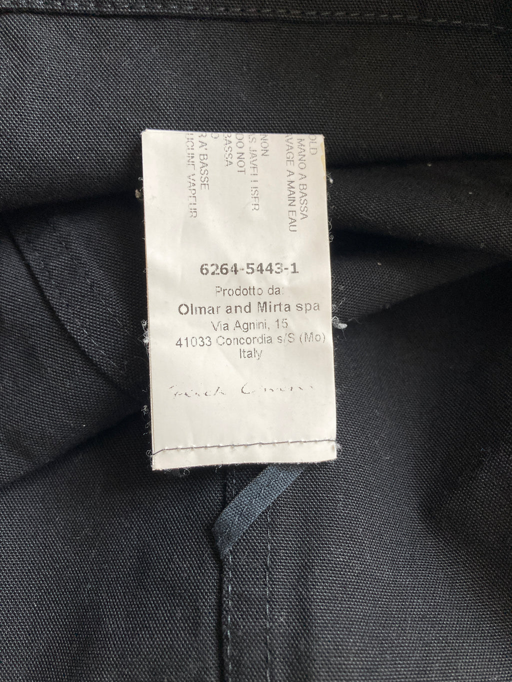 F/W 15 "SPHINX" Sleeveless Runway Rollneck Top Rick Owens M