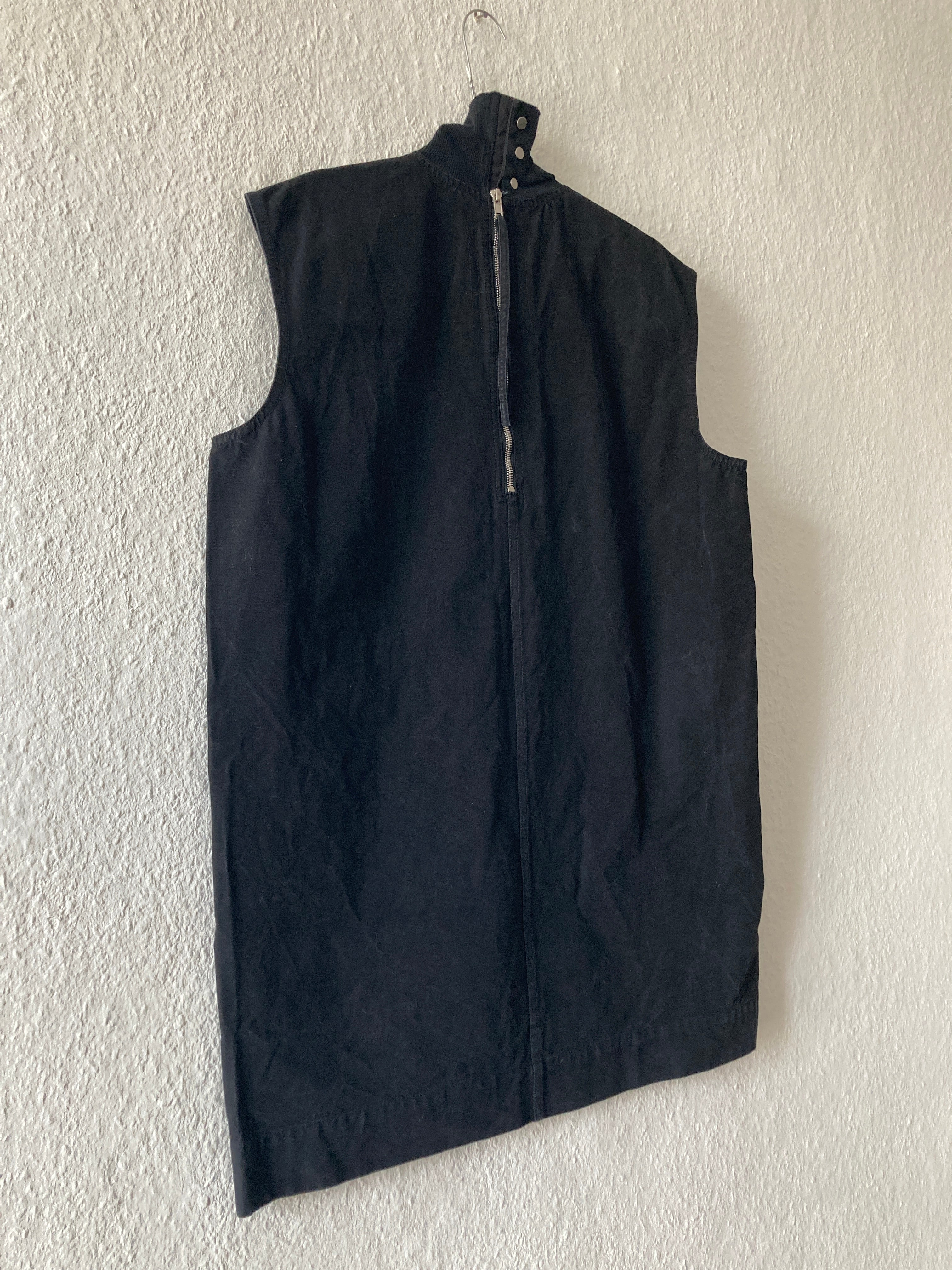 F/W 15 "SPHINX" Sleeveless Runway Rollneck Top Rick Owens M