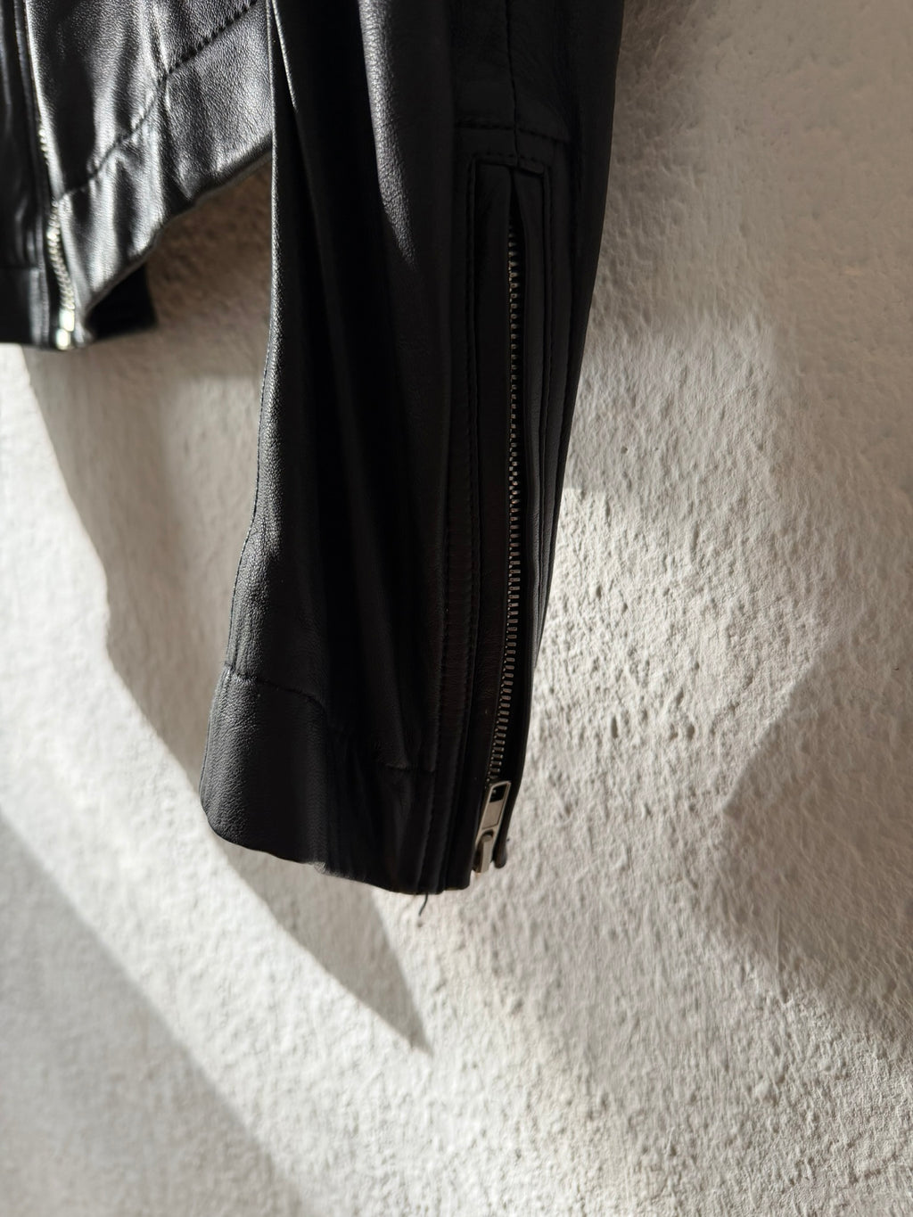 F/W 15 "SPHINX" Mollino Lamb Leather Jacket Rick Owens IT48/M