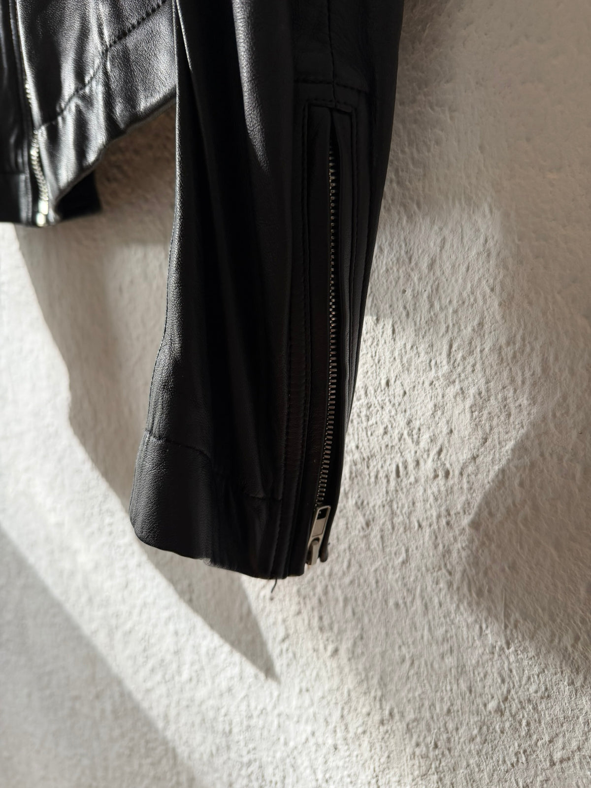F/W 15 "SPHINX" Mollino Lamb Leather Jacket Rick Owens IT48/M