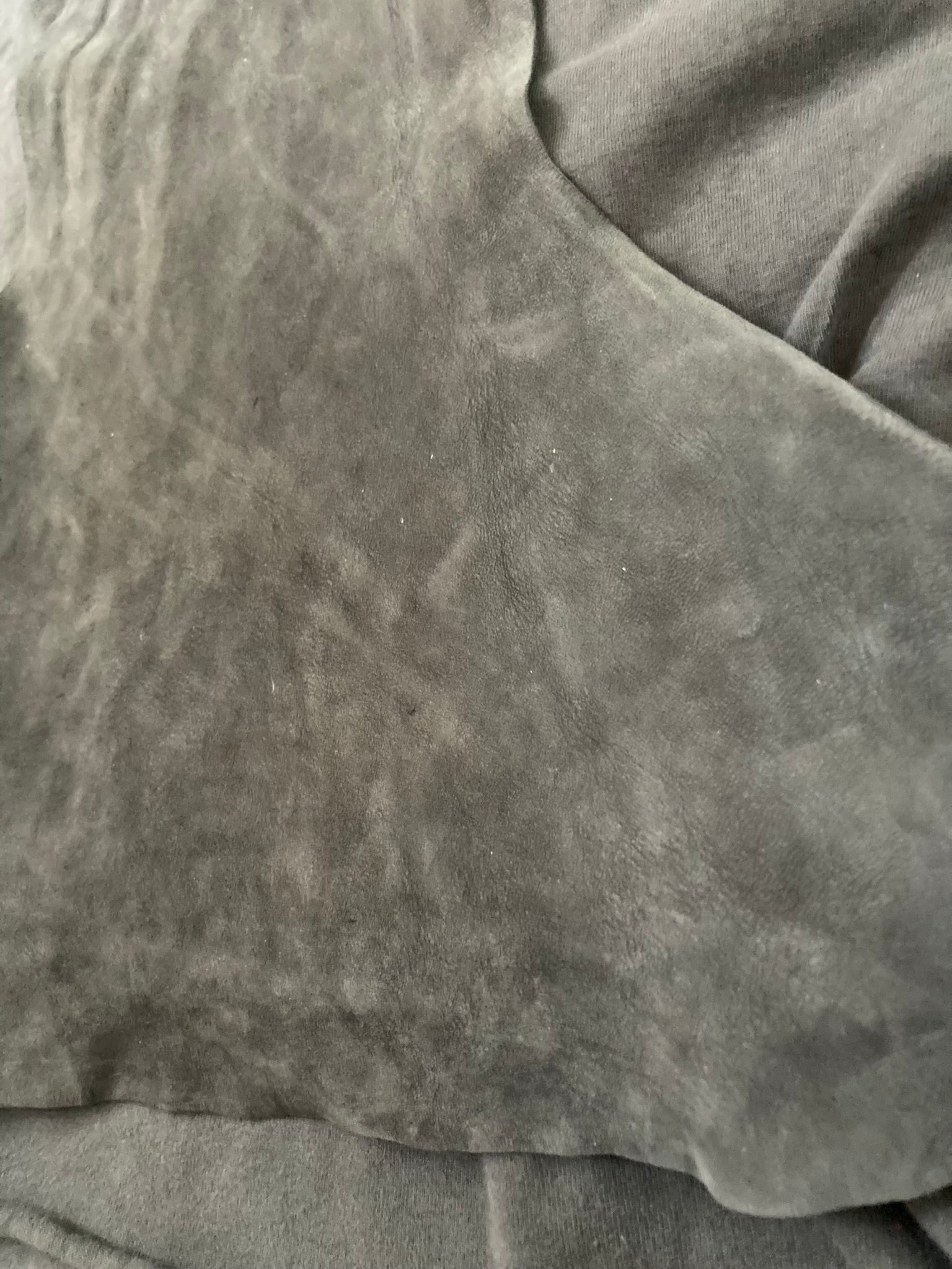 SLAB Triple Layer Leather Sweatshirt