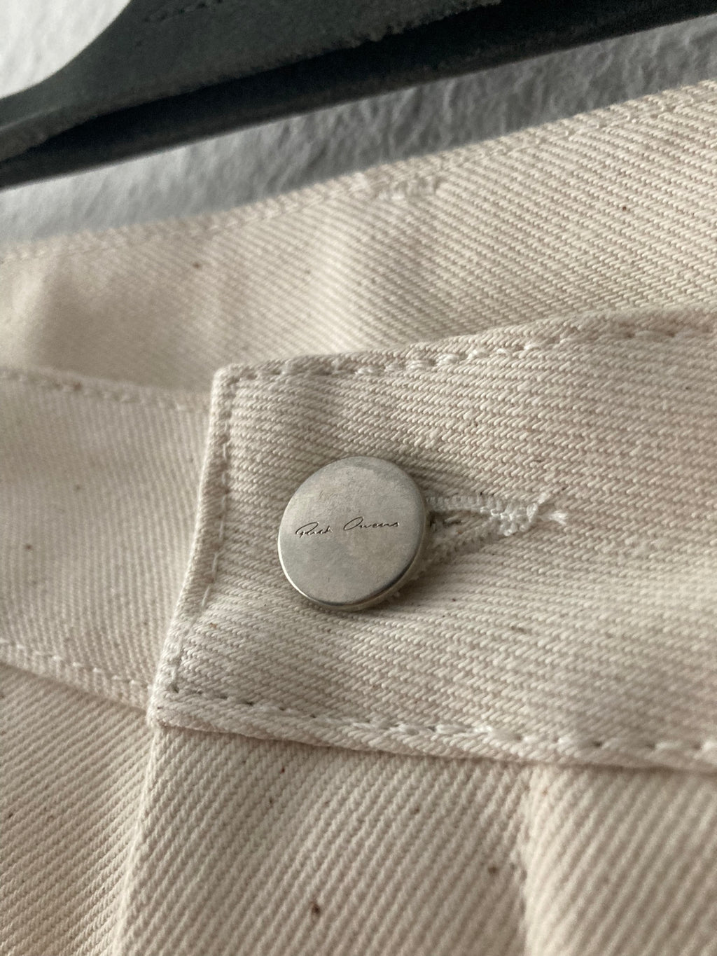 S/S 22 “FOGACHINE” Runway Ecru Spartan Shorts