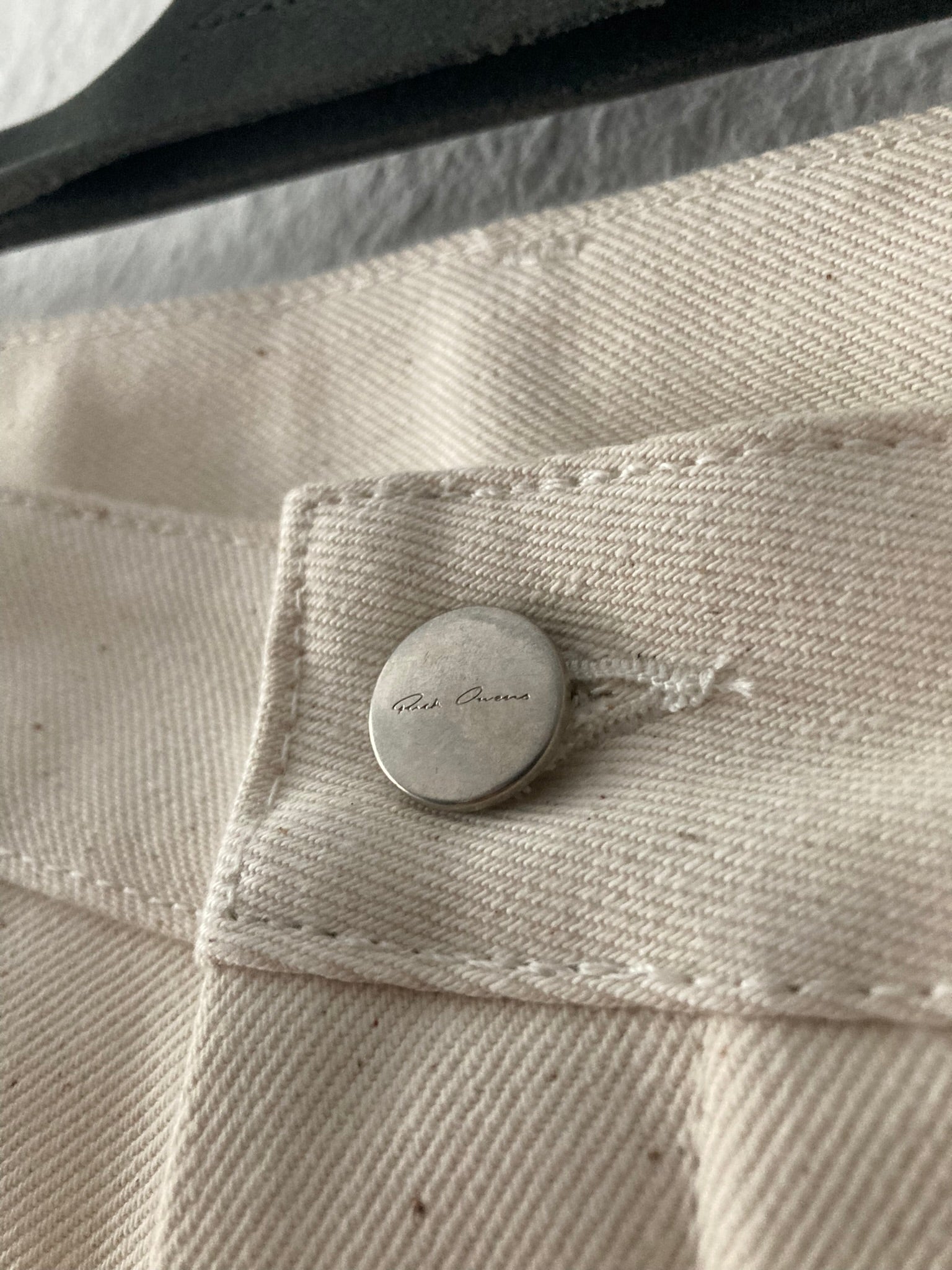 S/S 22 “FOGACHINE” Runway Ecru Spartan Shorts