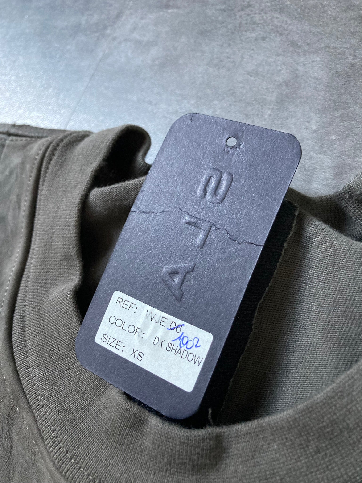 SLAB Triple Layer Leather Sweatshirt