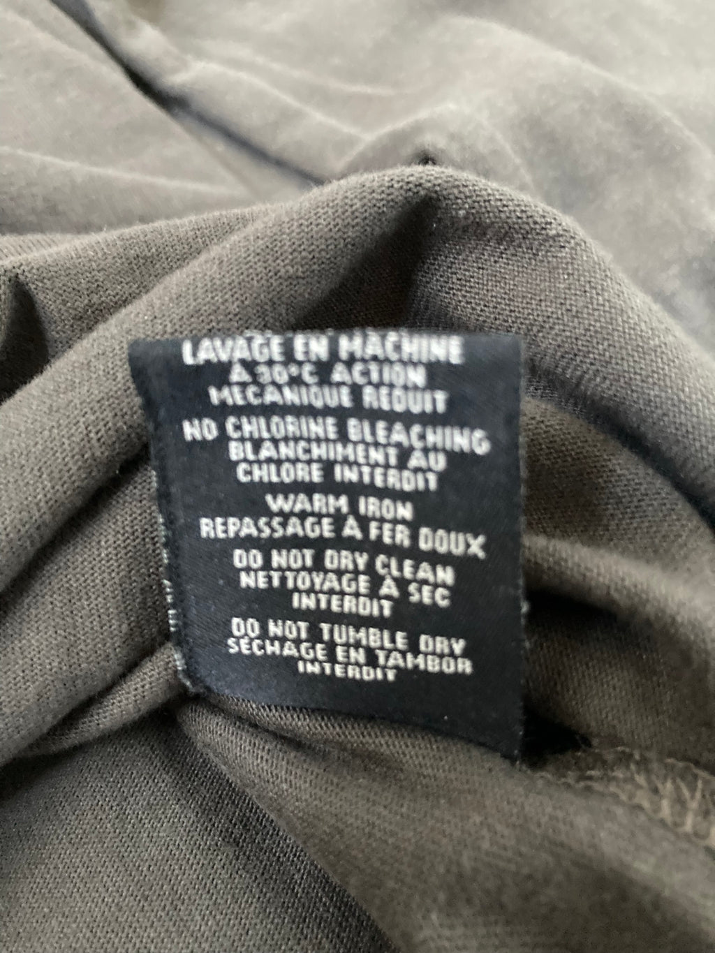 SLAB Triple Layer Leather Sweatshirt