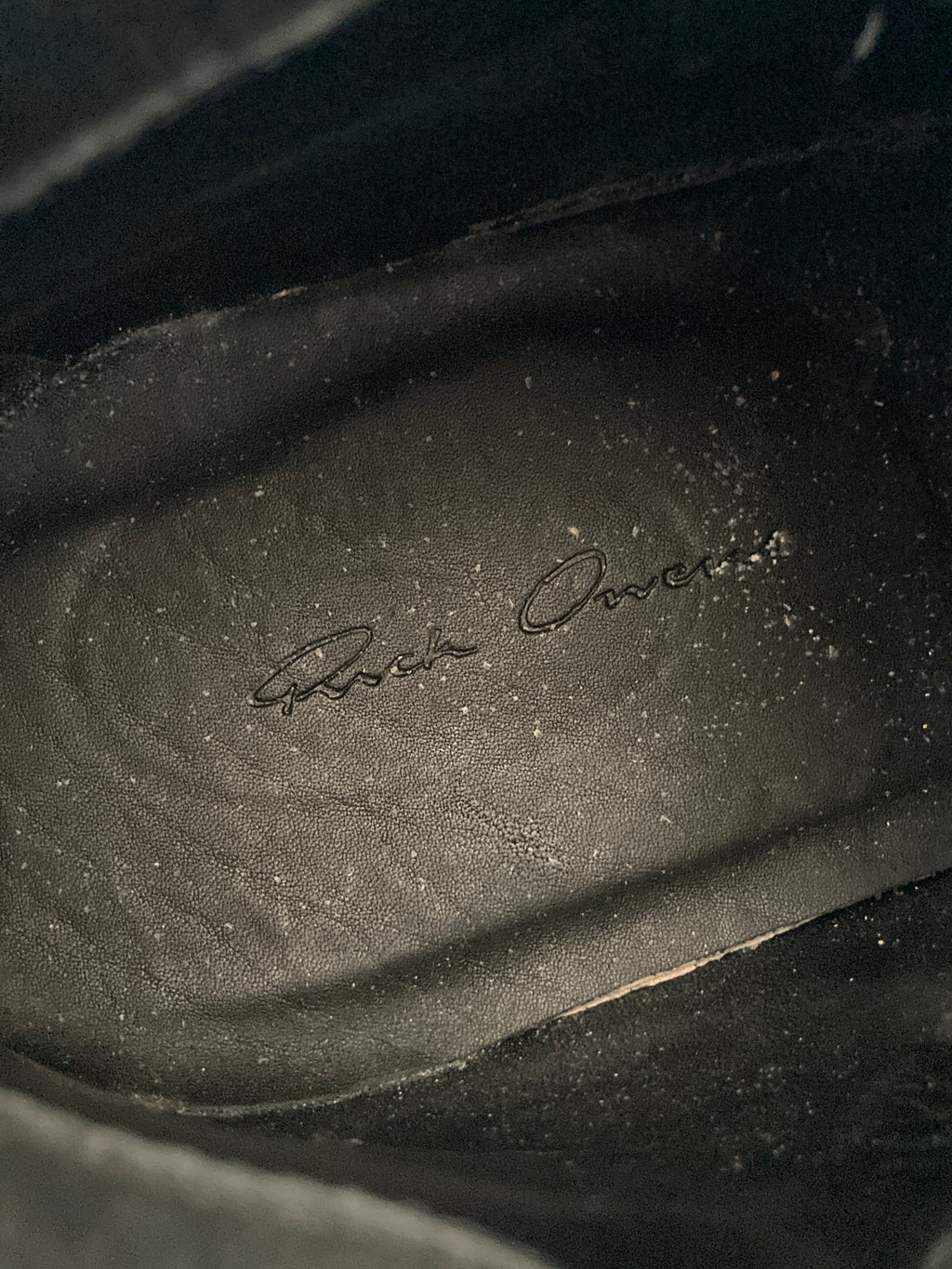 F/W 15 „SPHINX“ Triple Black Reverse Leather Island Dunks