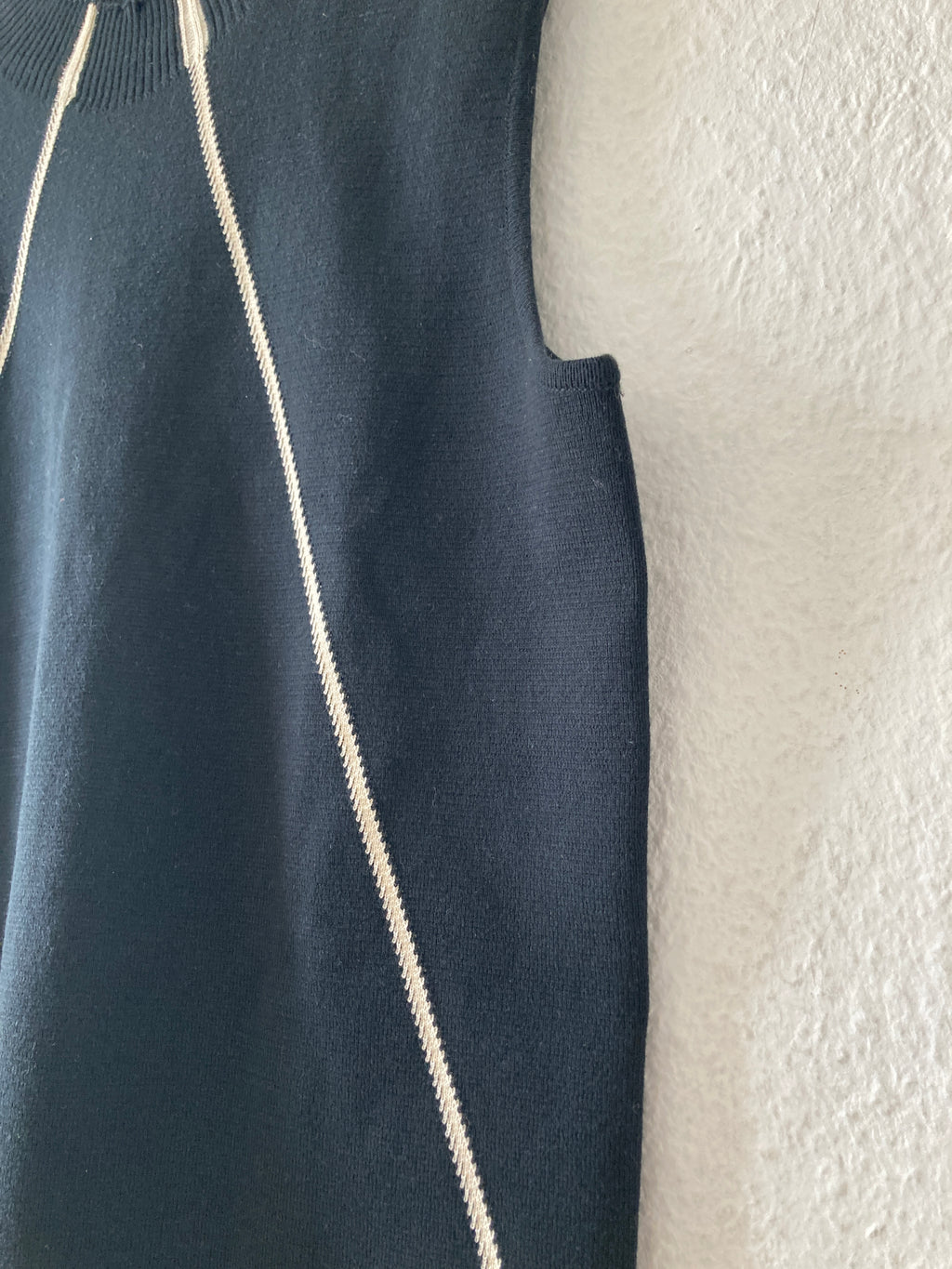 S/S 12 "NASKA" Striped Runway Knit Tank Top Rick Owens