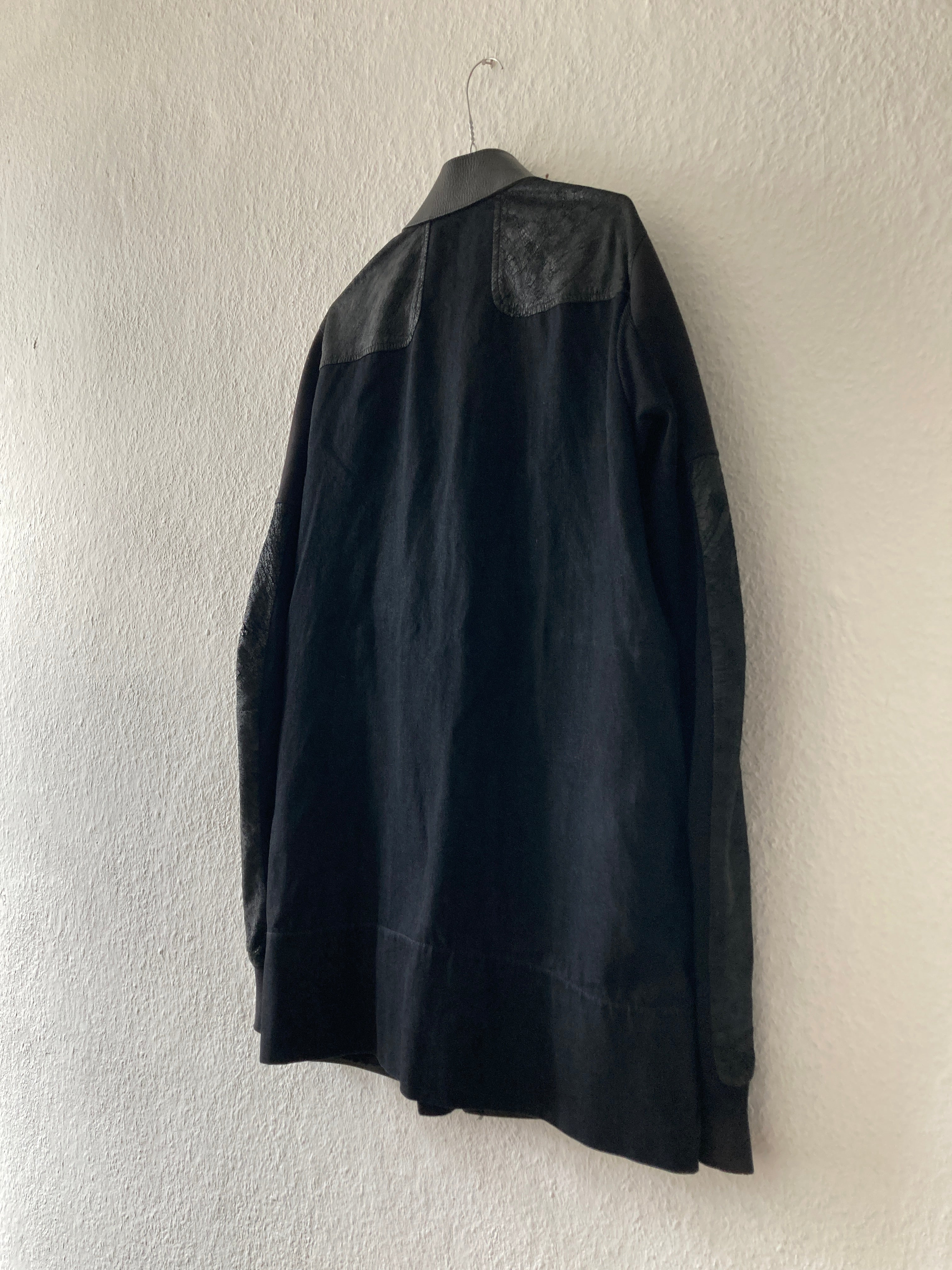 S/S 11 „ANTHEM“ Calf & Blistered Lamb Leather Jacket Rick Owens M