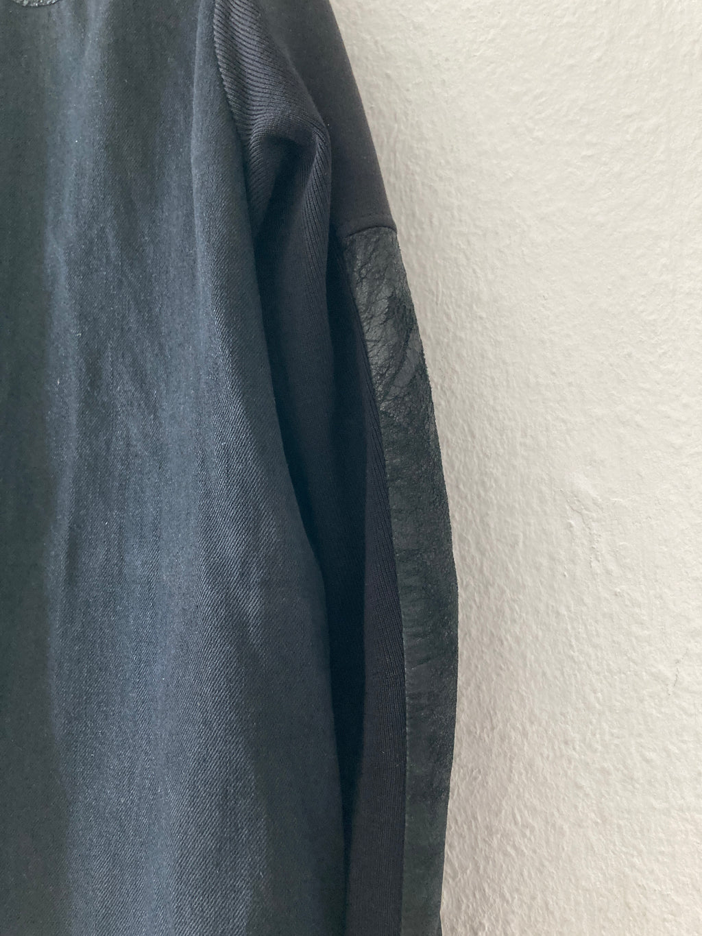 S/S 11 „ANTHEM“ Calf & Blistered Lamb Leather Jacket Rick Owens M