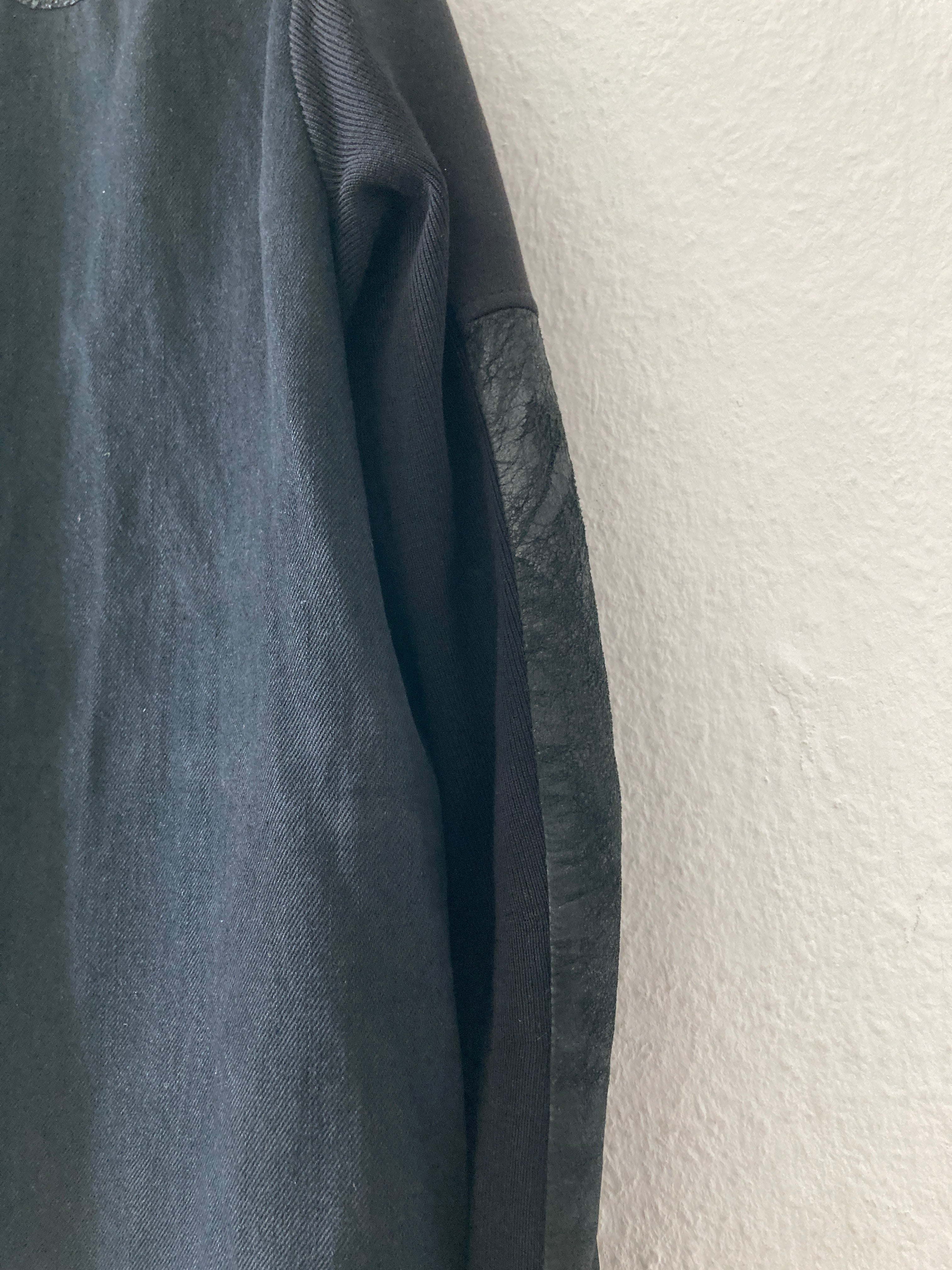 S/S 11 „ANTHEM“ Calf & Blistered Lamb Leather Jacket Rick Owens M