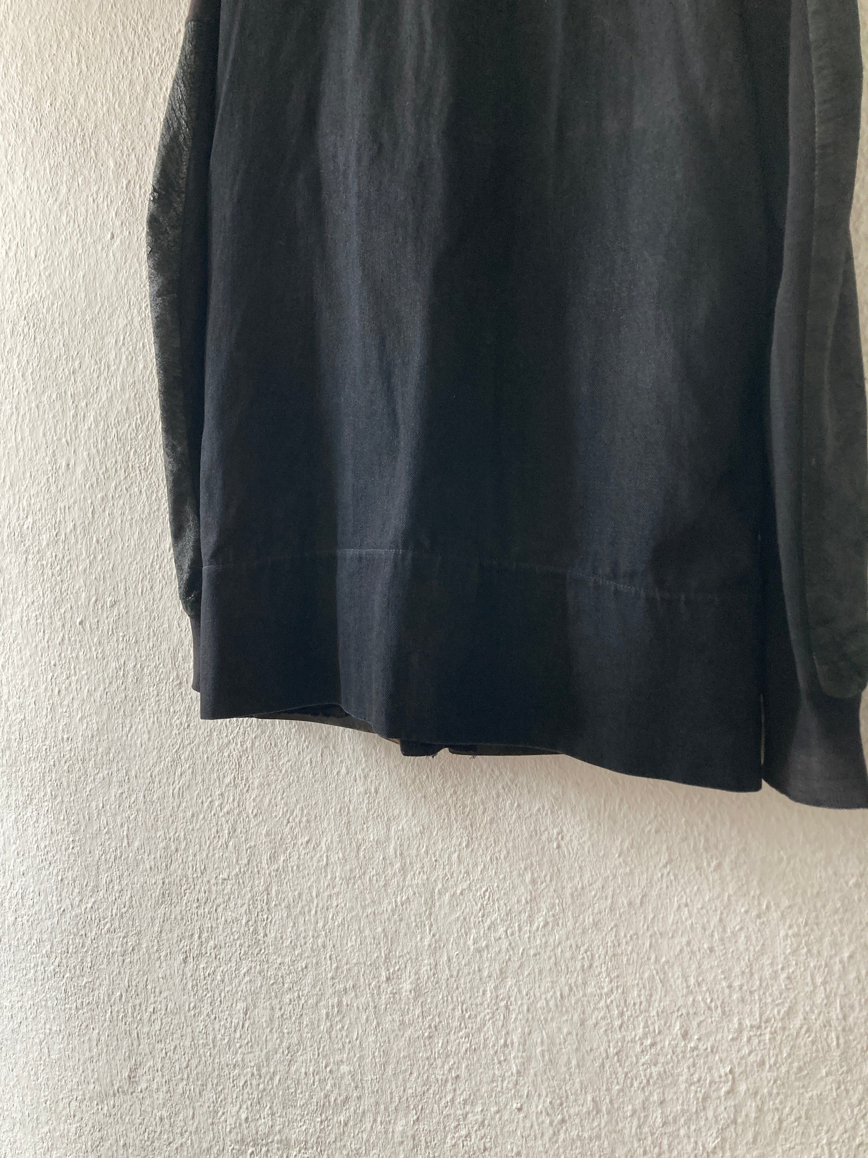 S/S 11 „ANTHEM“ Calf & Blistered Lamb Leather Jacket Rick Owens M
