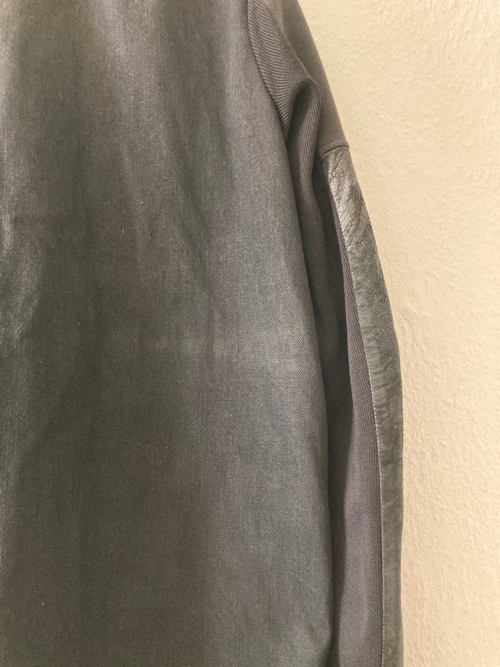 S/S 11 „ANTHEM“ Calf & Blistered Lamb Leather Jacket Rick Owens M