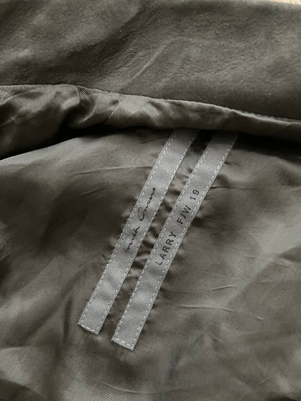 F/W 19 "LARRY" Rotterdam Chain Leather Suede Jacket