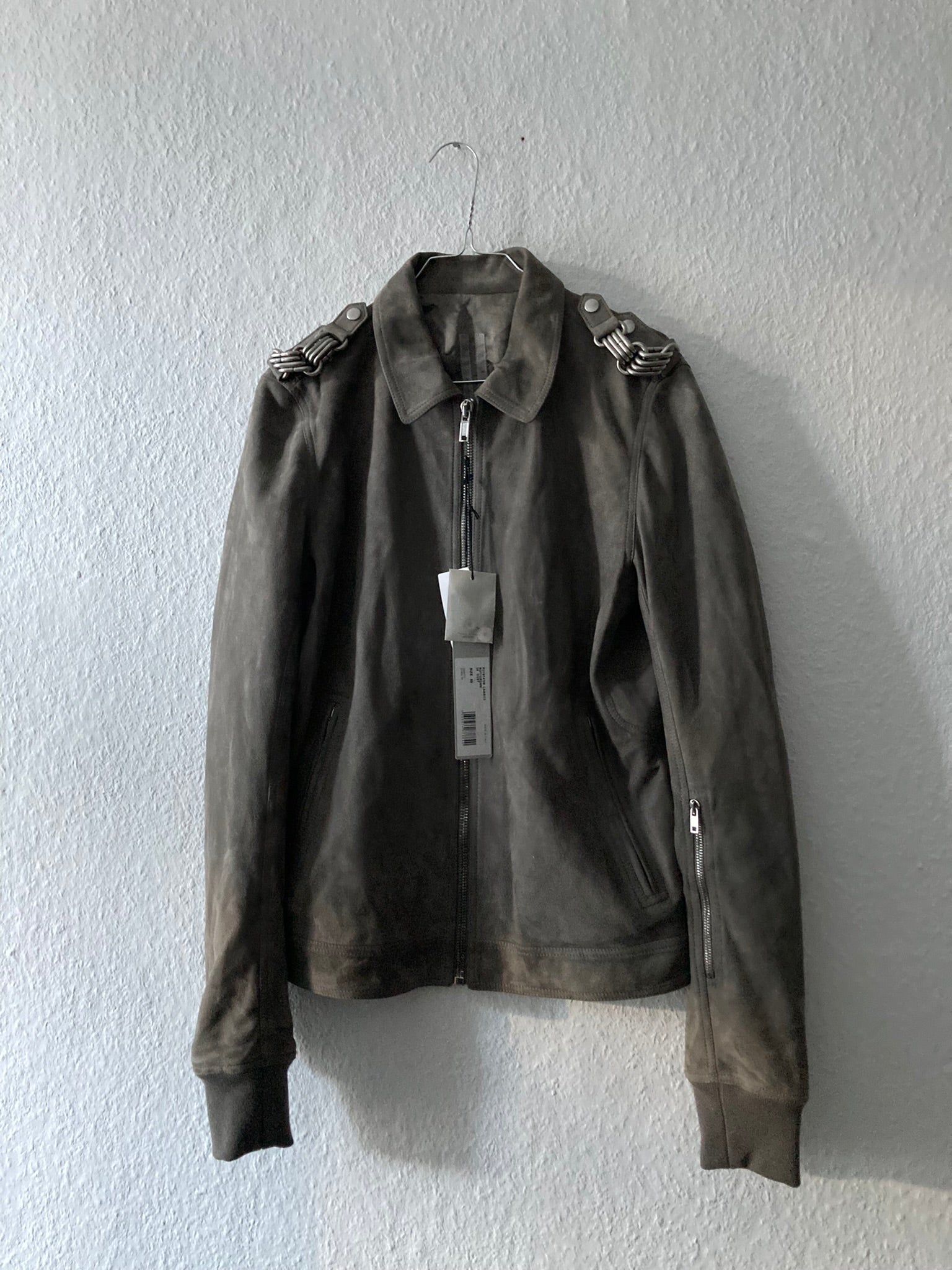 F/W 19 "LARRY" Rotterdam Chain Leather Suede Jacket