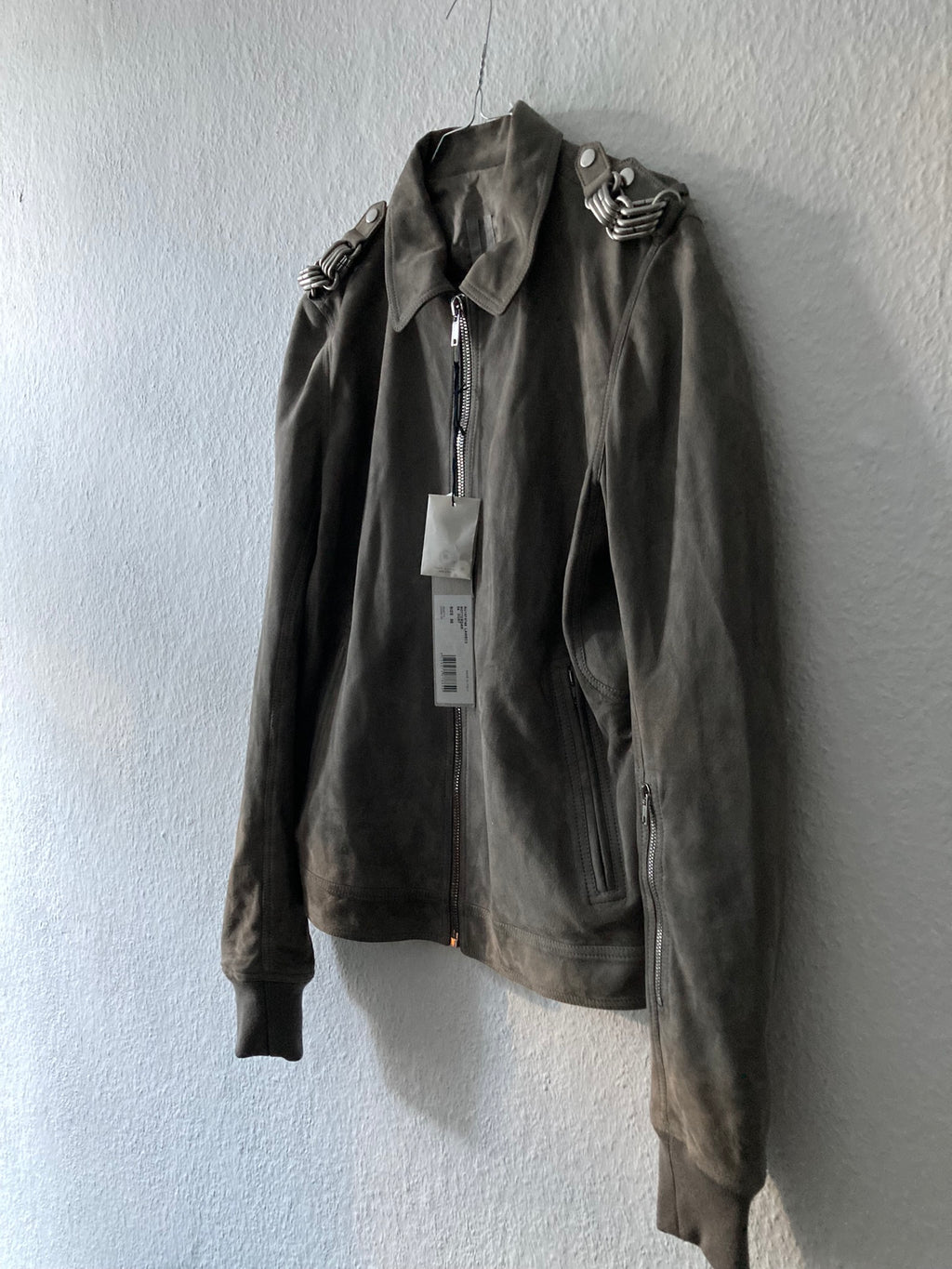 F/W 19 "LARRY" Rotterdam Chain Leather Suede Jacket