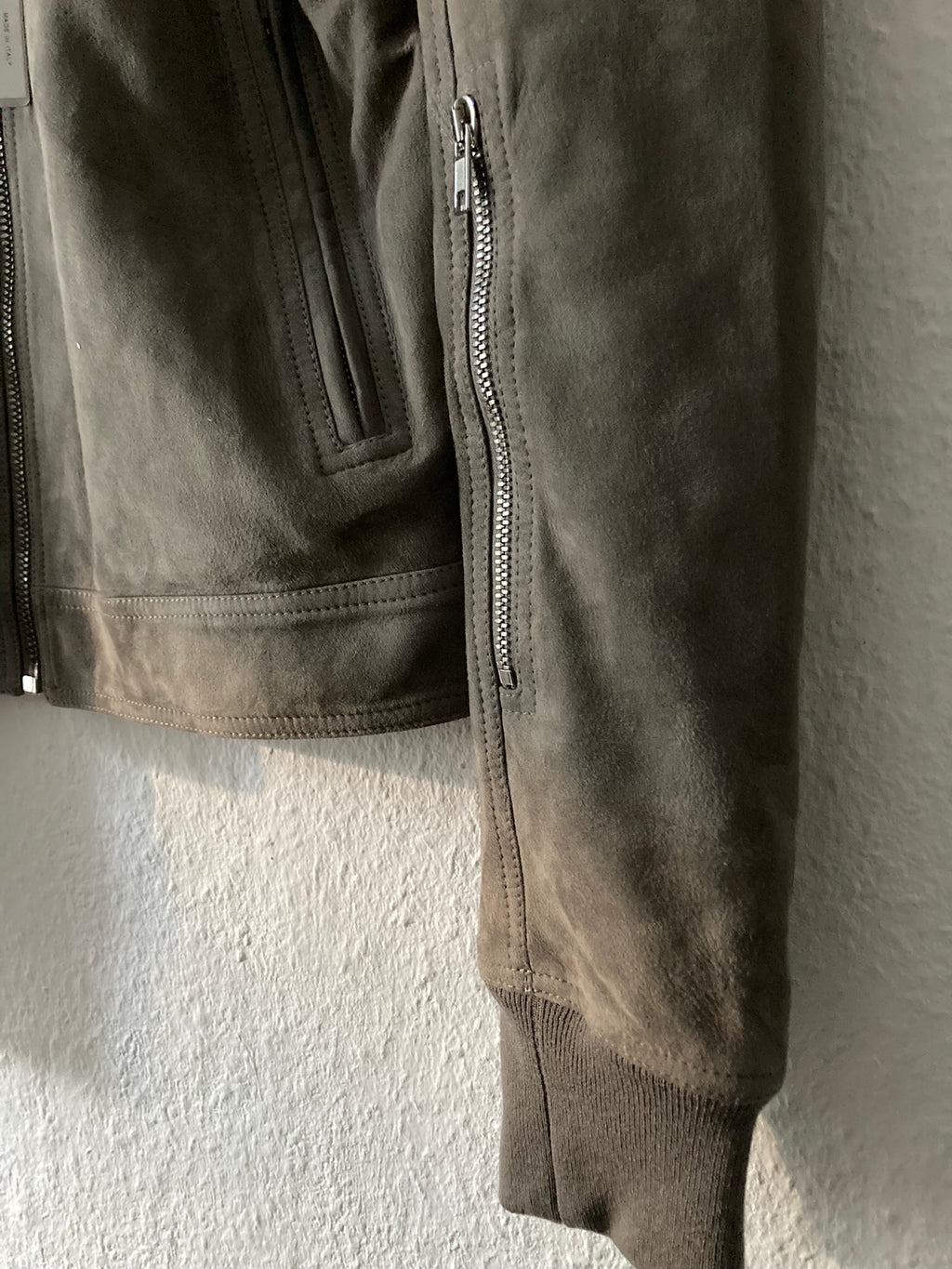 F/W 19 "LARRY" Rotterdam Chain Leather Suede Jacket