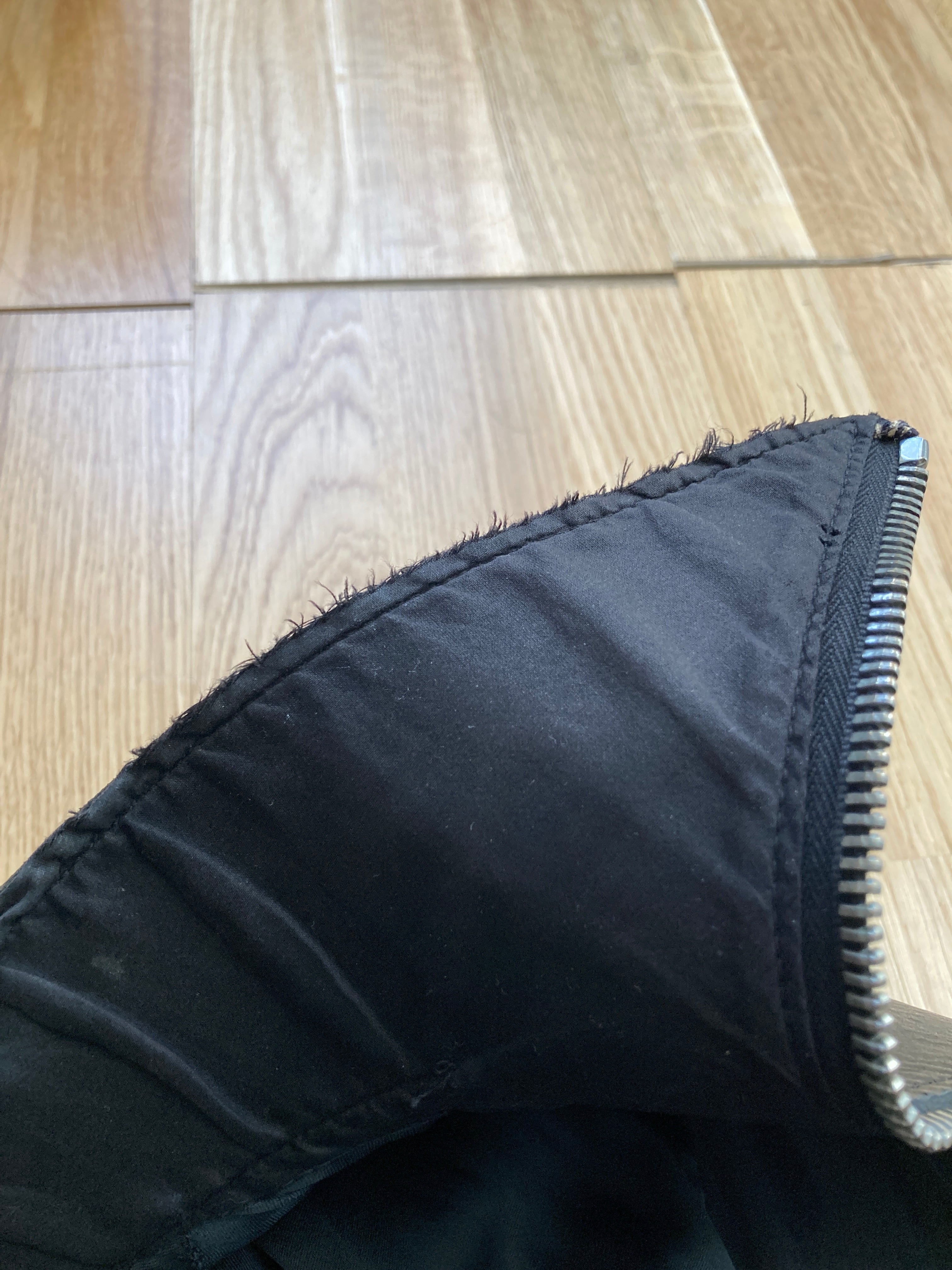 S/S 11 „ANTHEM“ Calf & Blistered Lamb Leather Jacket Rick Owens M