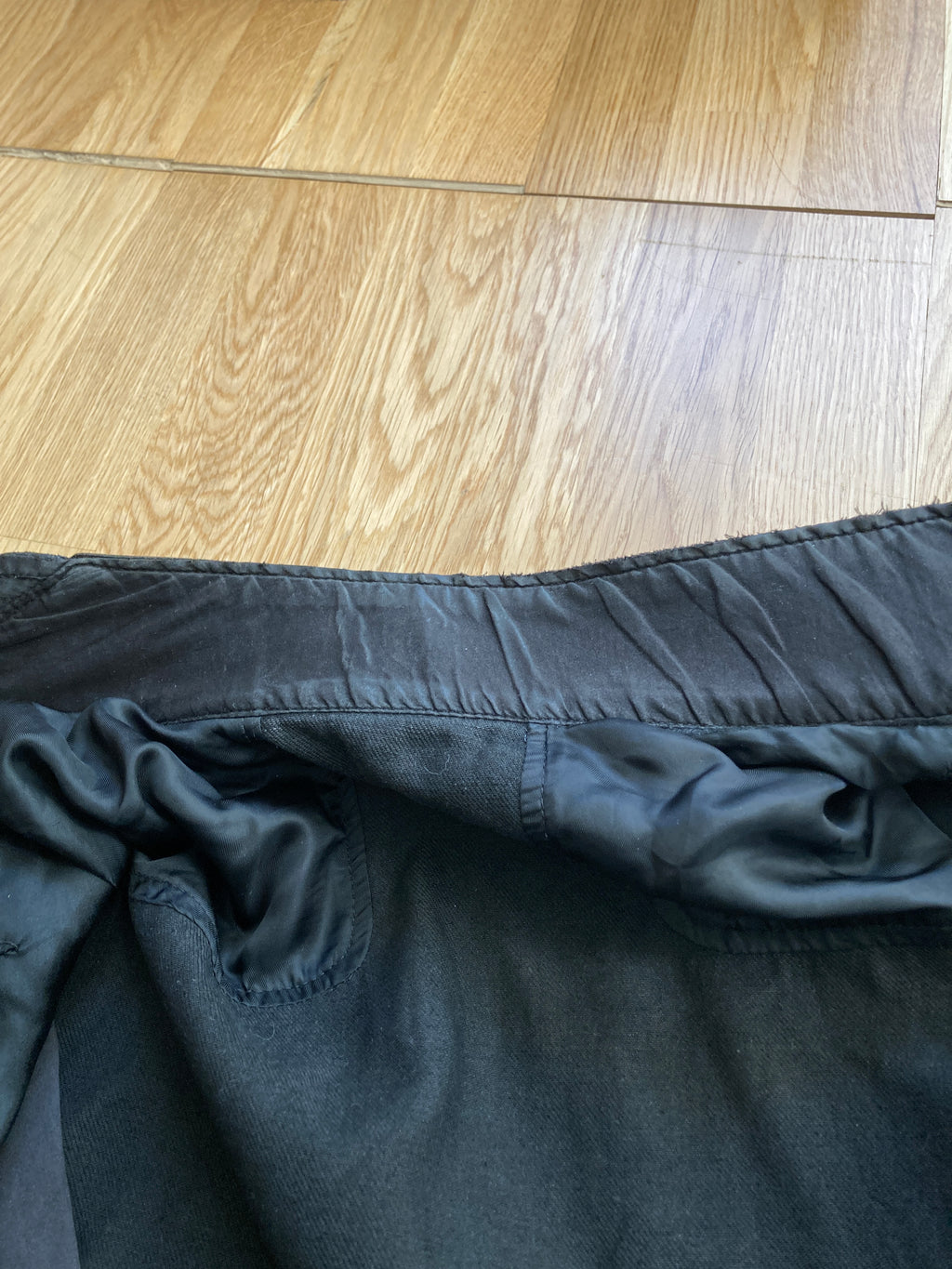 S/S 11 „ANTHEM“ Calf & Blistered Lamb Leather Jacket Rick Owens M