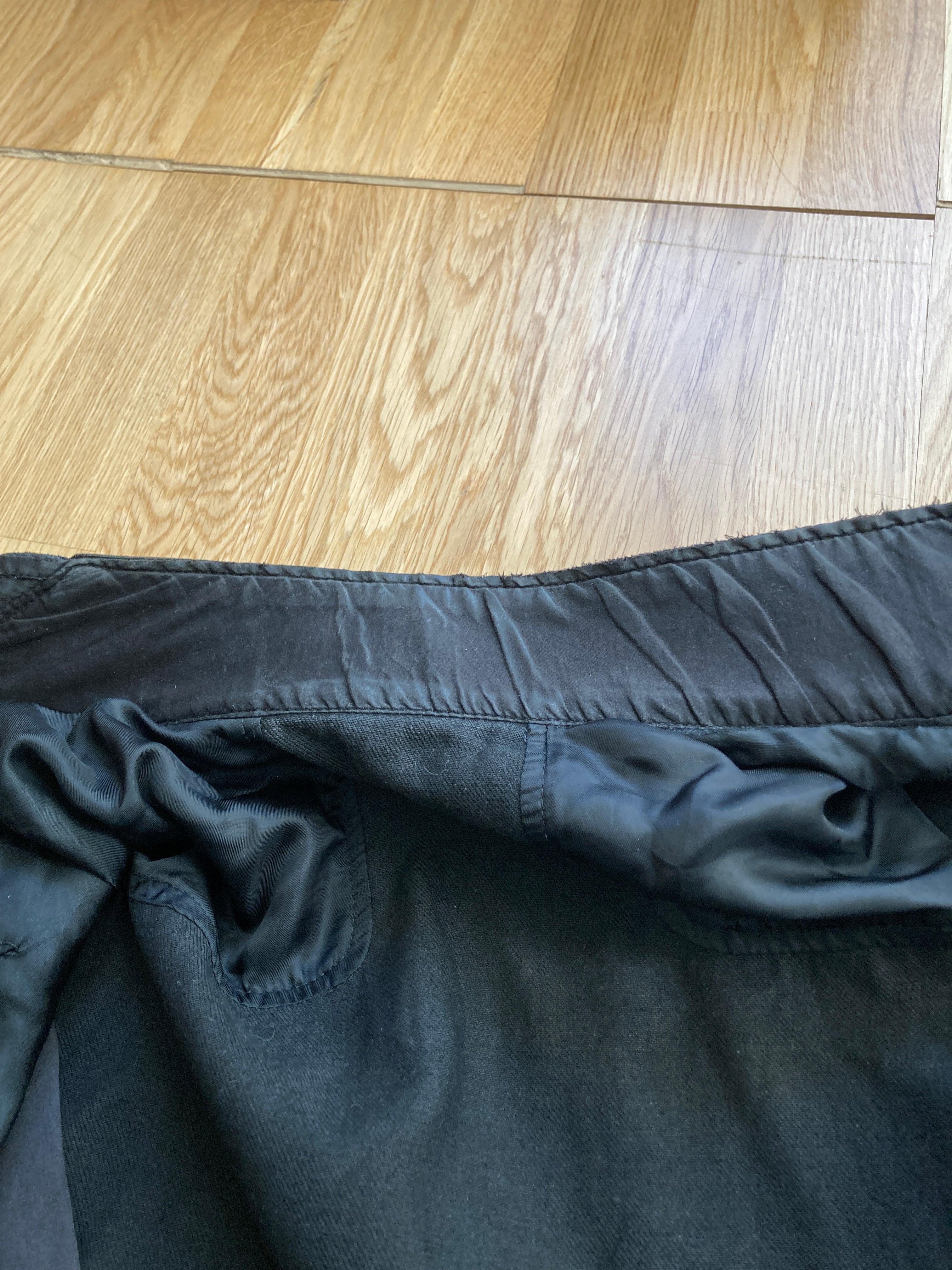 S/S 11 „ANTHEM“ Calf & Blistered Lamb Leather Jacket Rick Owens M