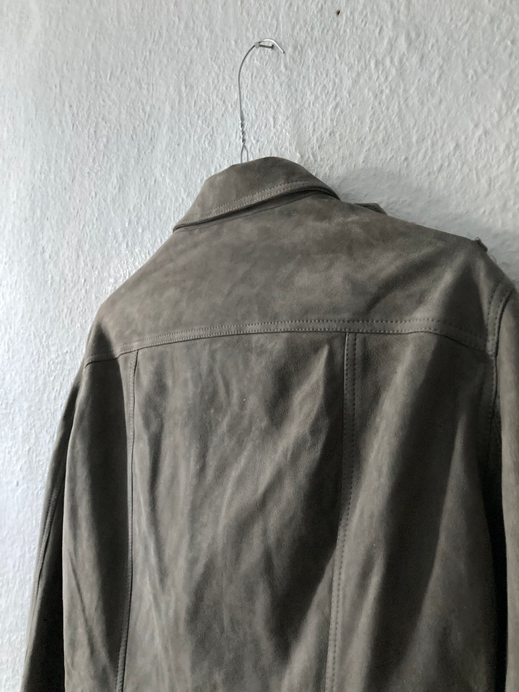 F/W 19 "LARRY" Rotterdam Chain Leather Suede Jacket