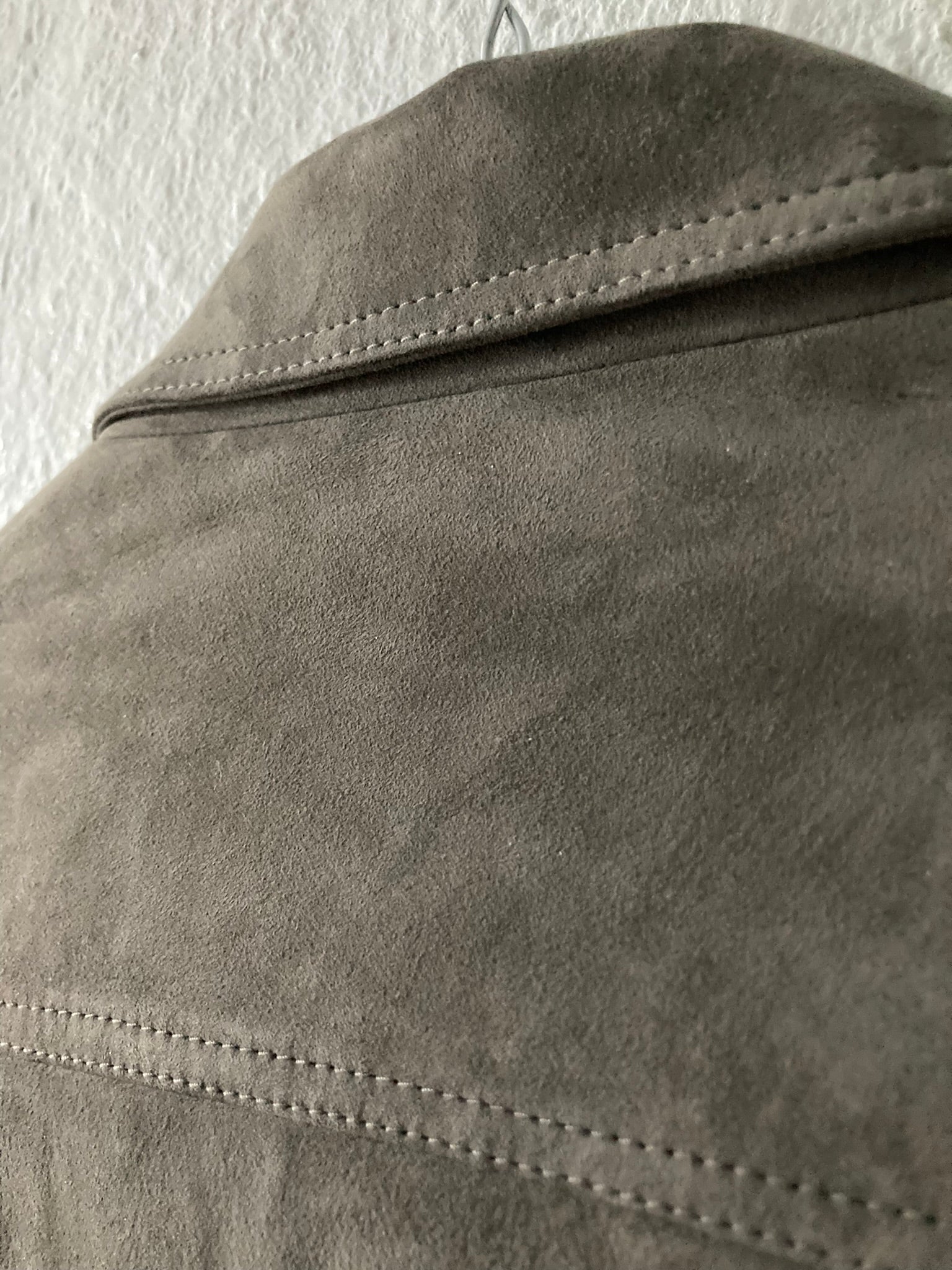 F/W 19 "LARRY" Rotterdam Chain Leather Suede Jacket