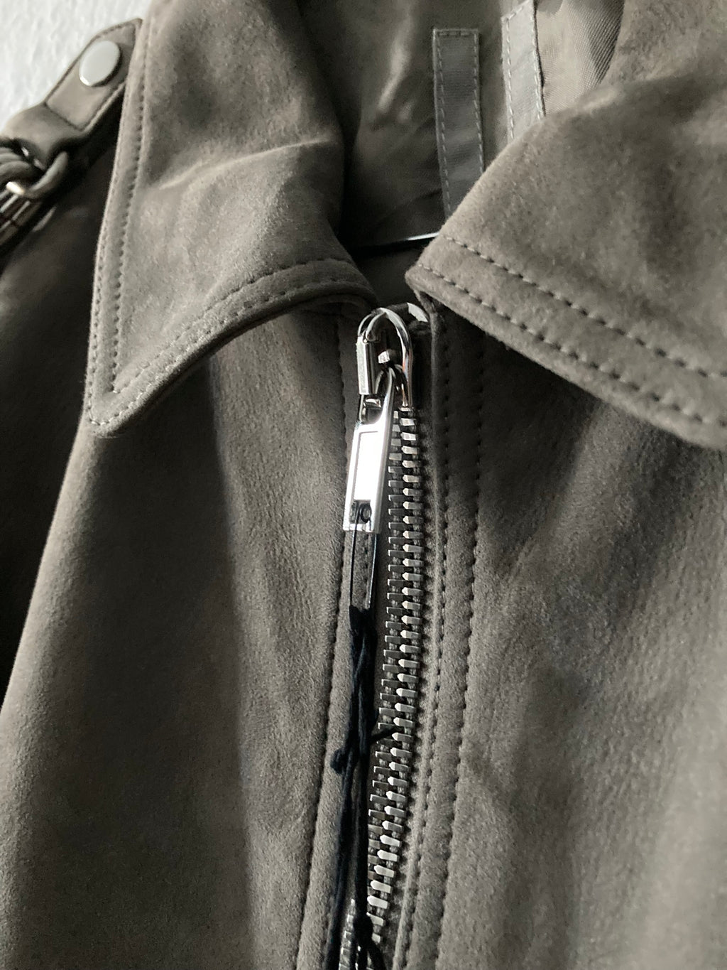 F/W 19 "LARRY" Rotterdam Chain Leather Suede Jacket