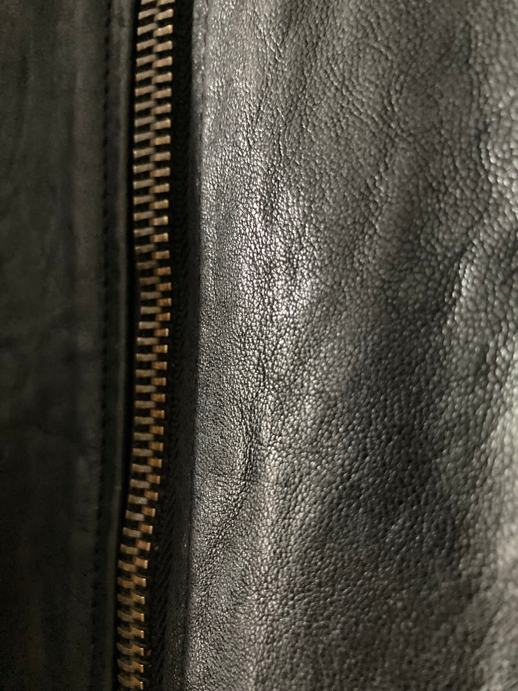 F/W 09 CRUST Hammered Lamb Leather Intarsia High-Neck Jacket in Black