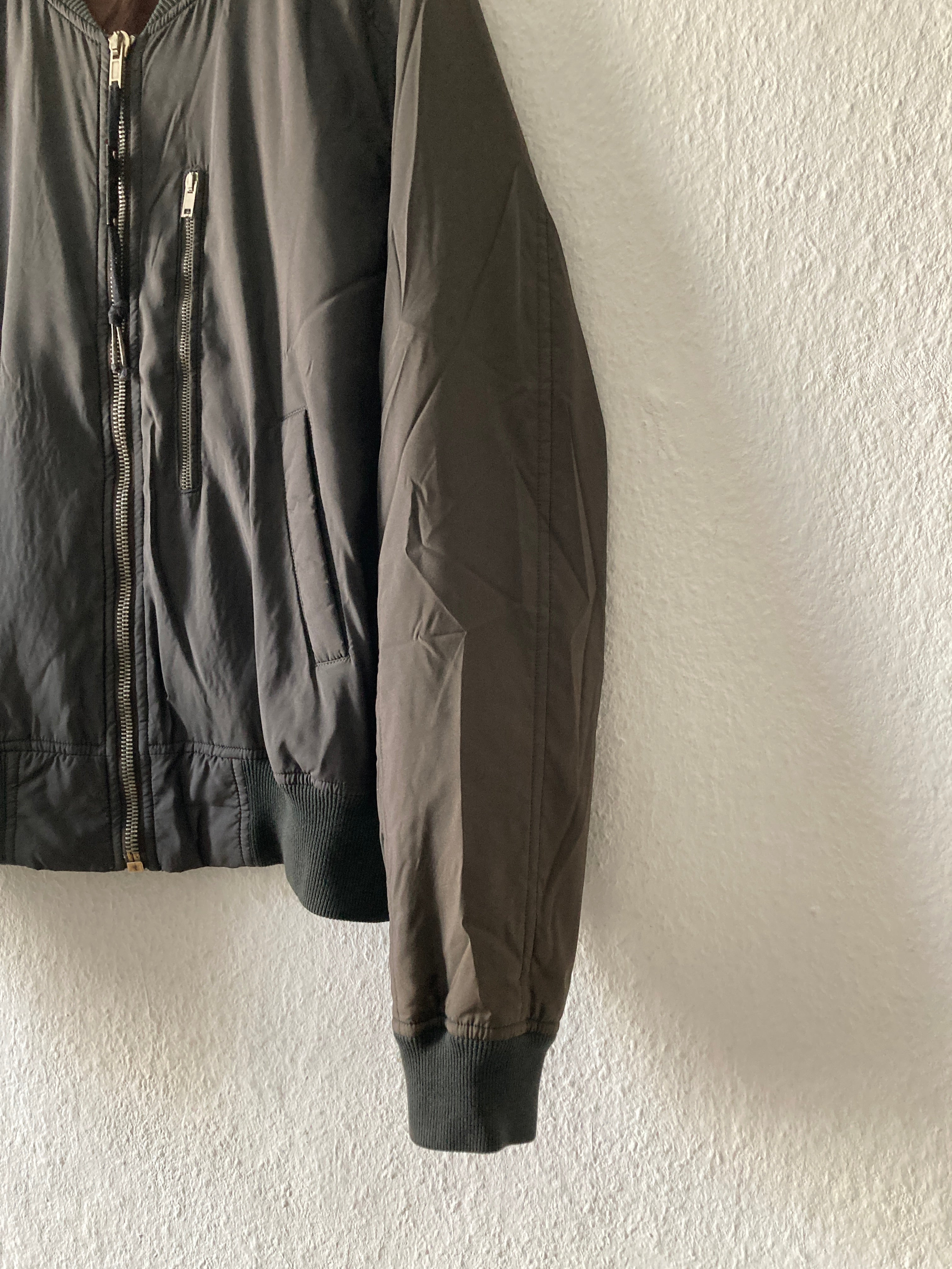 S/S 05 "SCORPIO" Runway Silk & Polyester Bomber Jacket Rick Owens XL