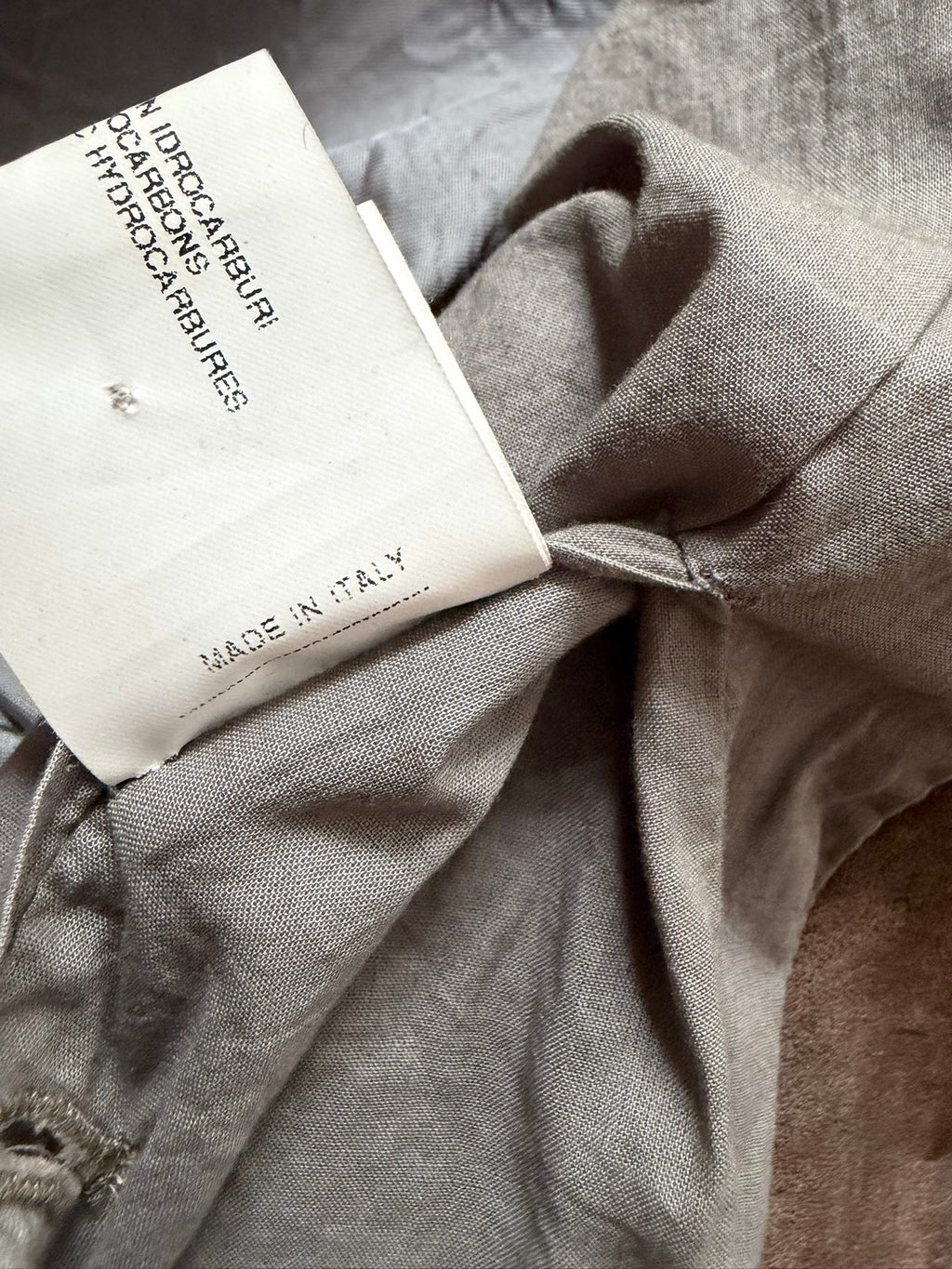 S/S 07 "DRAKE" Hammered Calf Leather Stooges Jacket in Dust Rick Owens XL