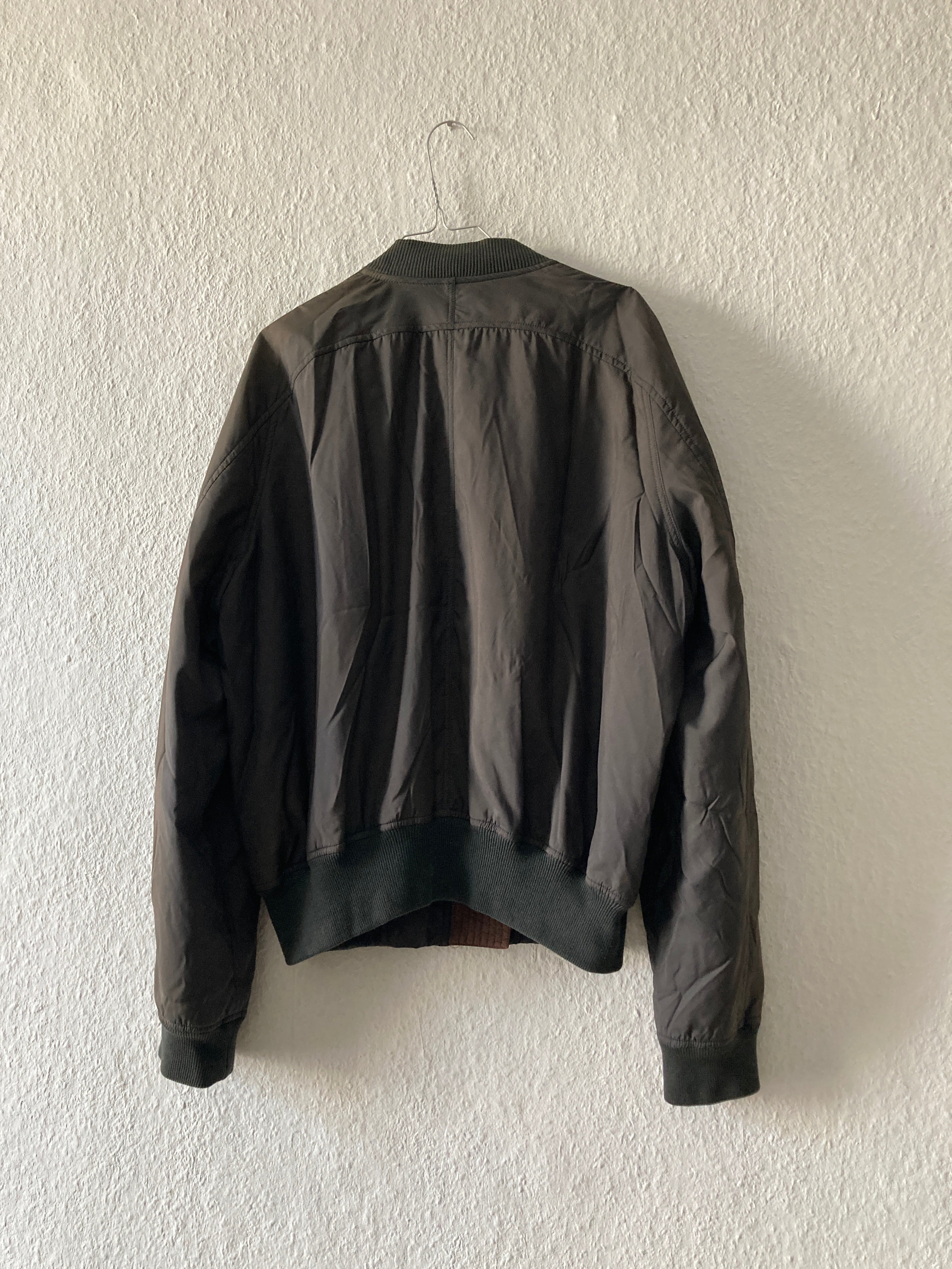 S/S 05 "SCORPIO" Runway Silk & Polyester Bomber Jacket Rick Owens XL