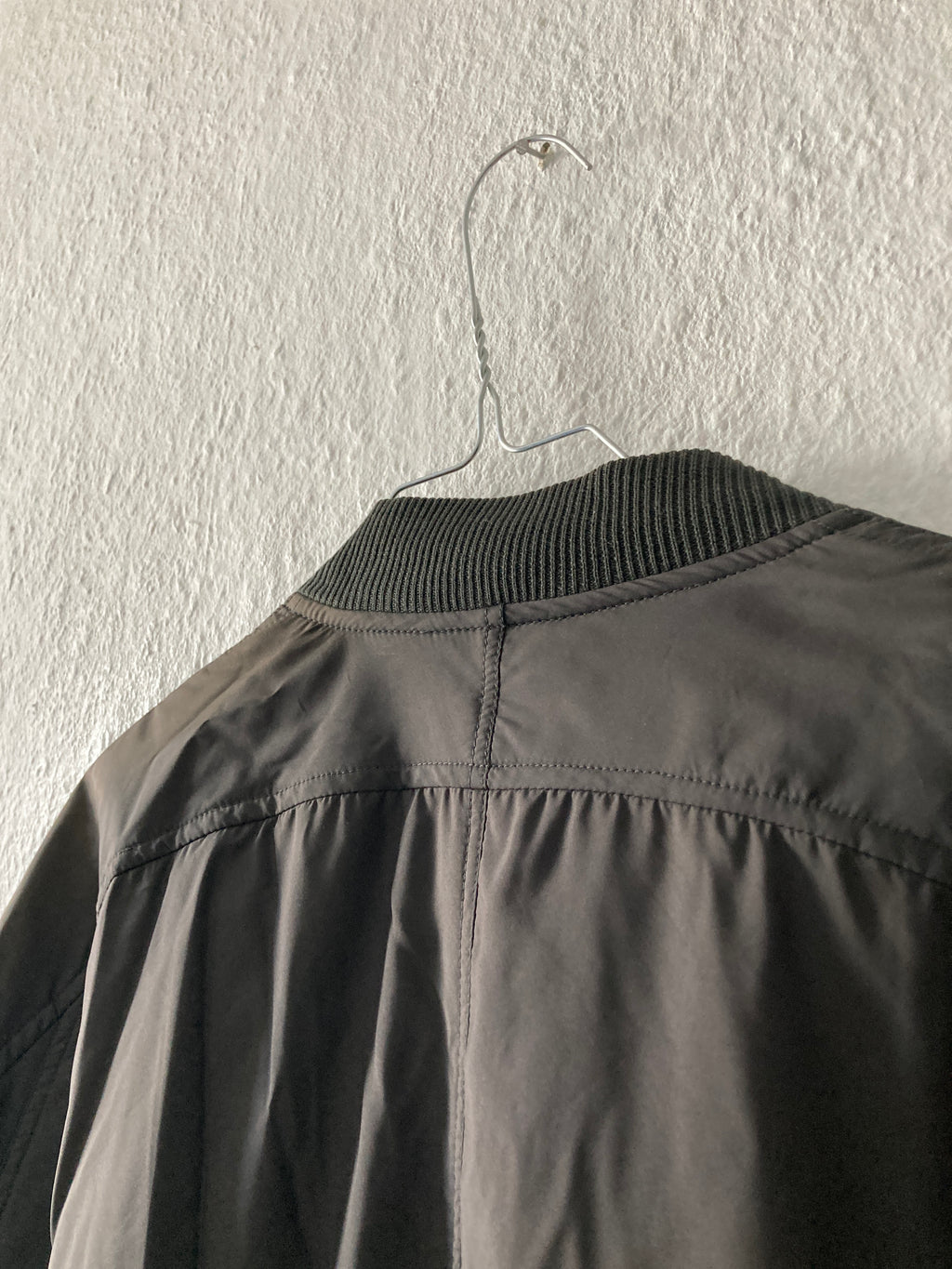 S/S 05 "SCORPIO" Runway Silk & Polyester Bomber Jacket Rick Owens XL