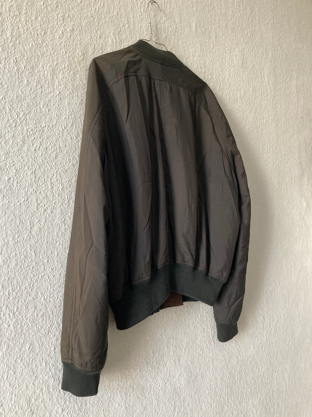 S/S 05 "SCORPIO" Runway Silk & Polyester Bomber Jacket Rick Owens XL