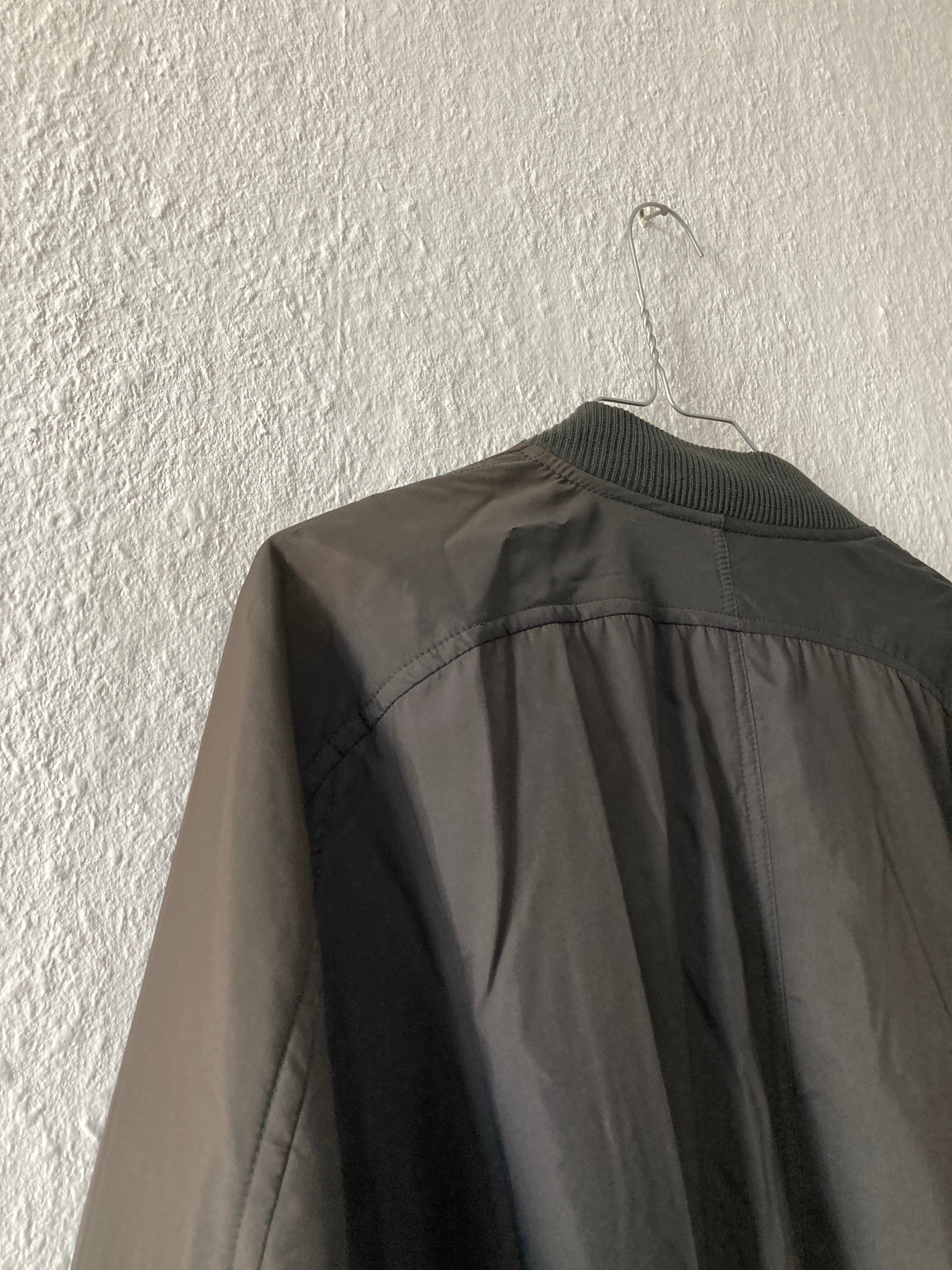 S/S 05 "SCORPIO" Runway Silk & Polyester Bomber Jacket Rick Owens XL