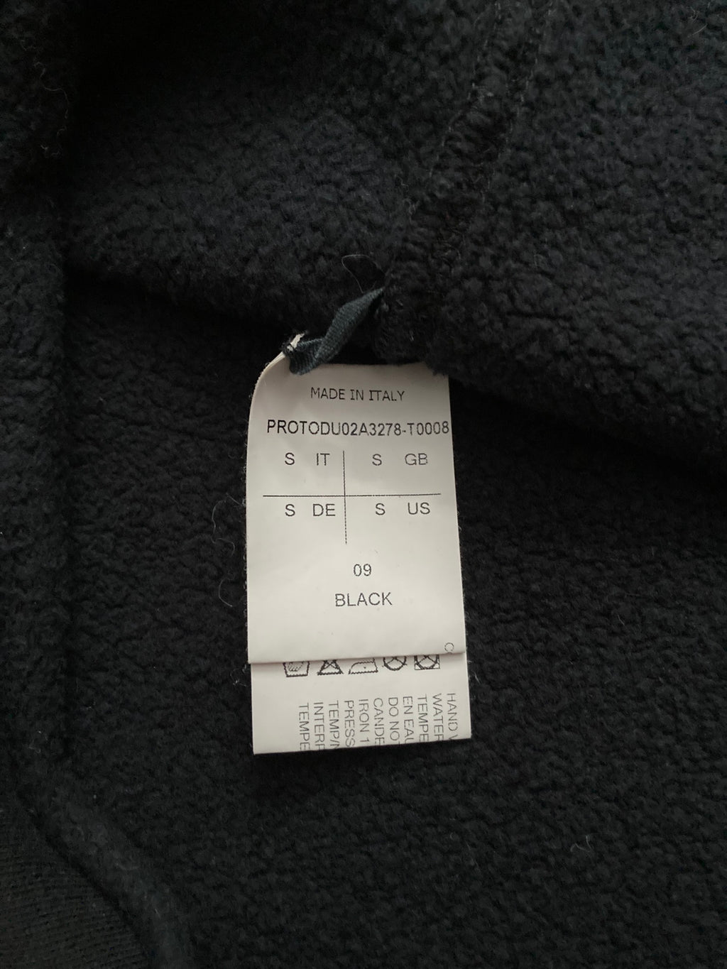 F/W 21 "GETHSEMANE" Sample Subhuman Felpa Sweater