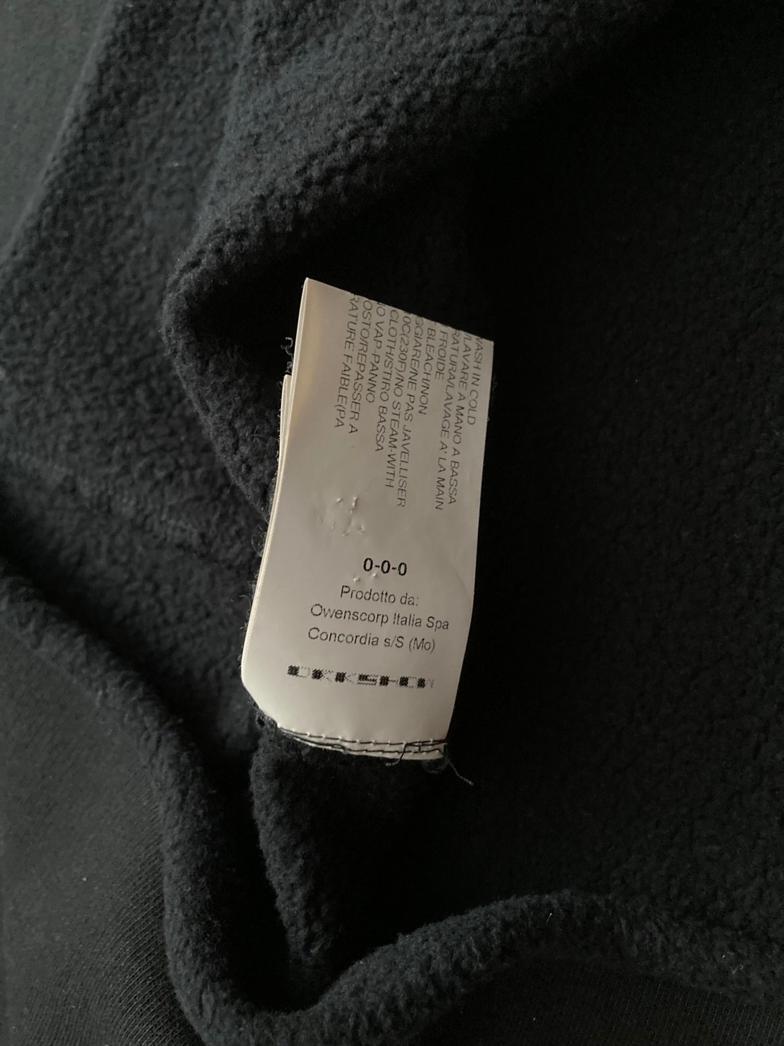 F/W 21 "GETHSEMANE" Sample Subhuman Felpa Sweater