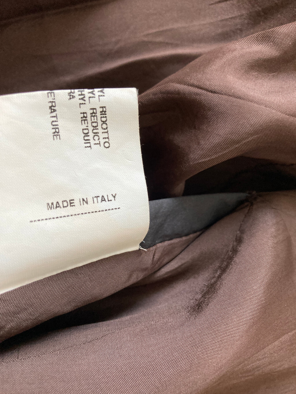 S/S 05 "SCORPIO" Runway Silk & Polyester Bomber Jacket Rick Owens XL